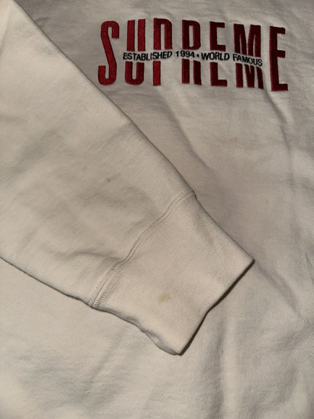 Supreme Supreme World Famous Crewneck Size US M / EU 48-50 / 2 - 3 Thumbnail