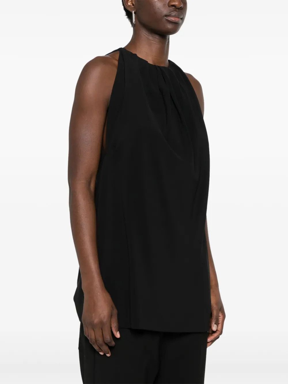 Rick Owens o1y0126 Tank Top in Black Size M / US 6-8 / IT 42-44 - 2 Thumbnail