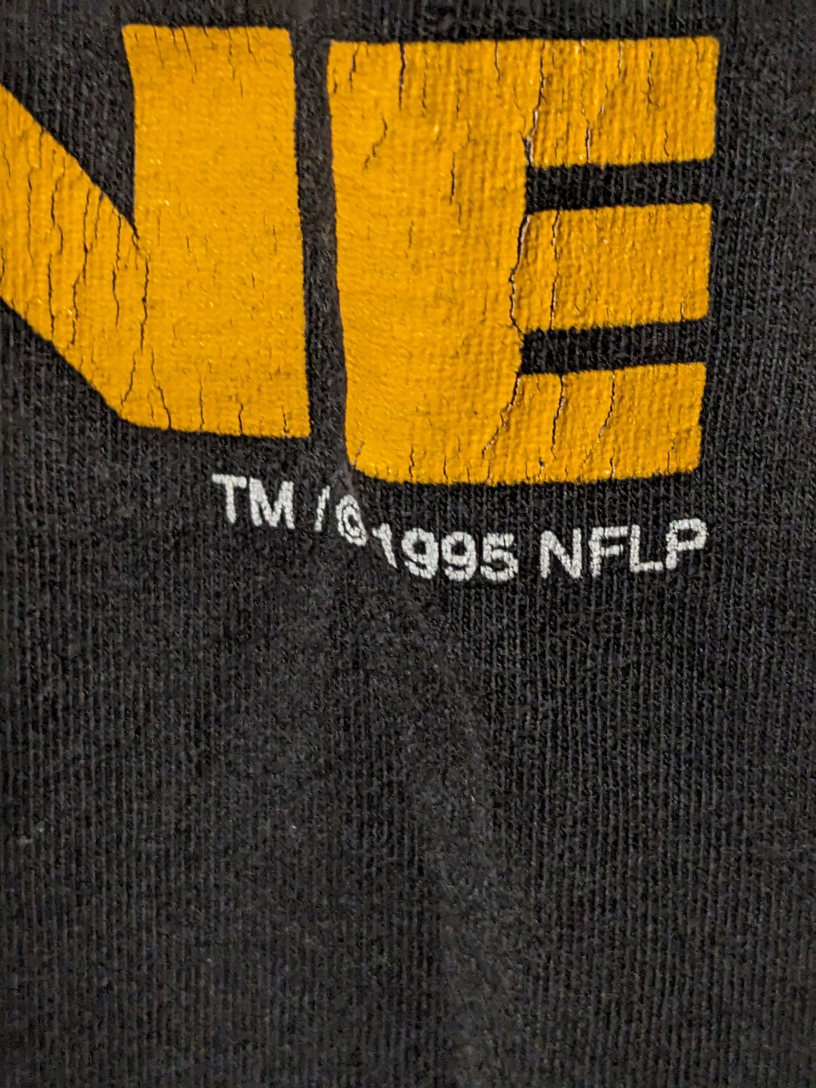 NFL × Vintage Vintage 1995 Pittsburgh Steelers NFL Pro Line T-Shirt Size US L / EU 52-54 / 3 - 3 Thumbnail