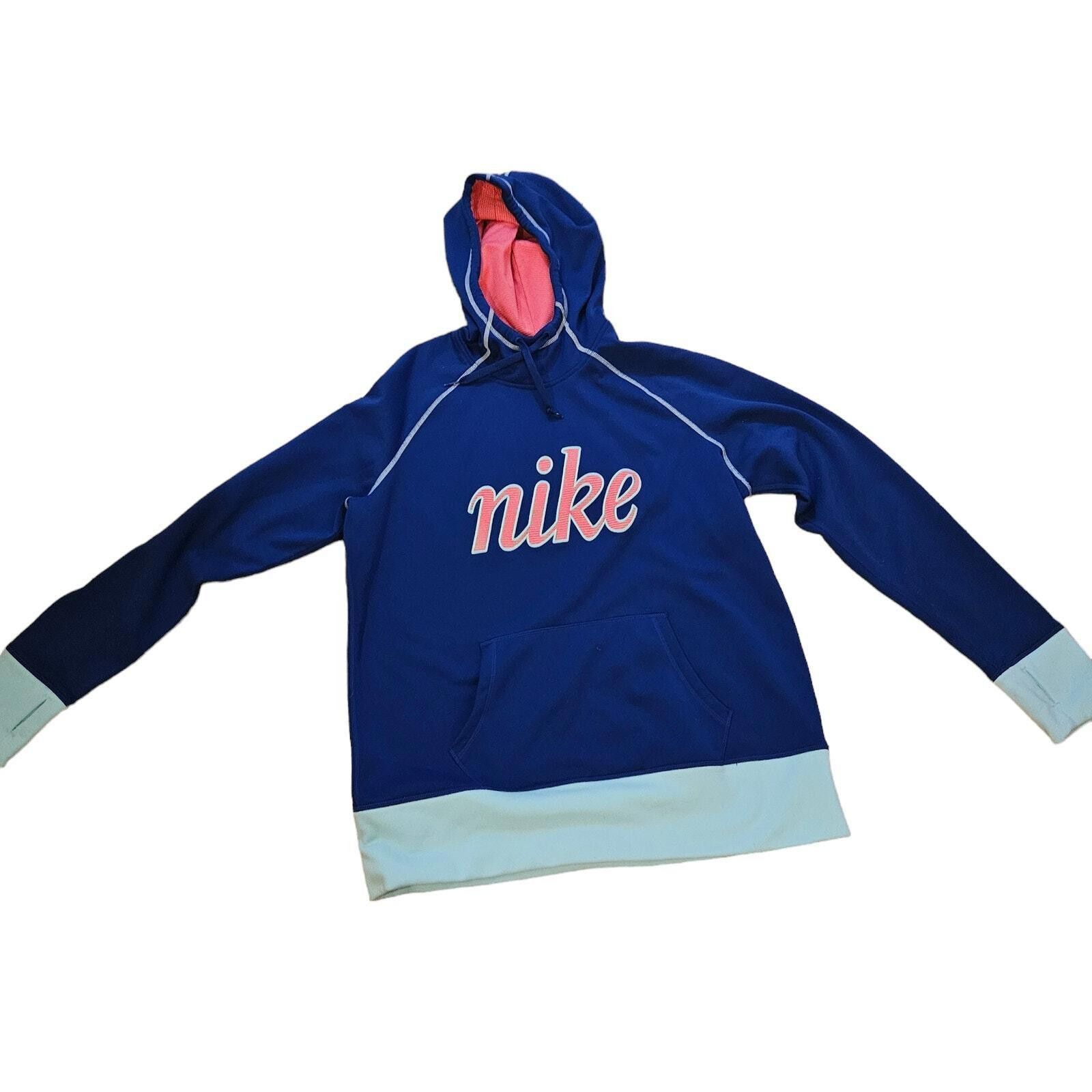 Nike Nike Vintage Therma Fit Hoodie Casual Blue Size X Large Size XL / US 12-14 / IT 48-50 - 1 Thumbnail