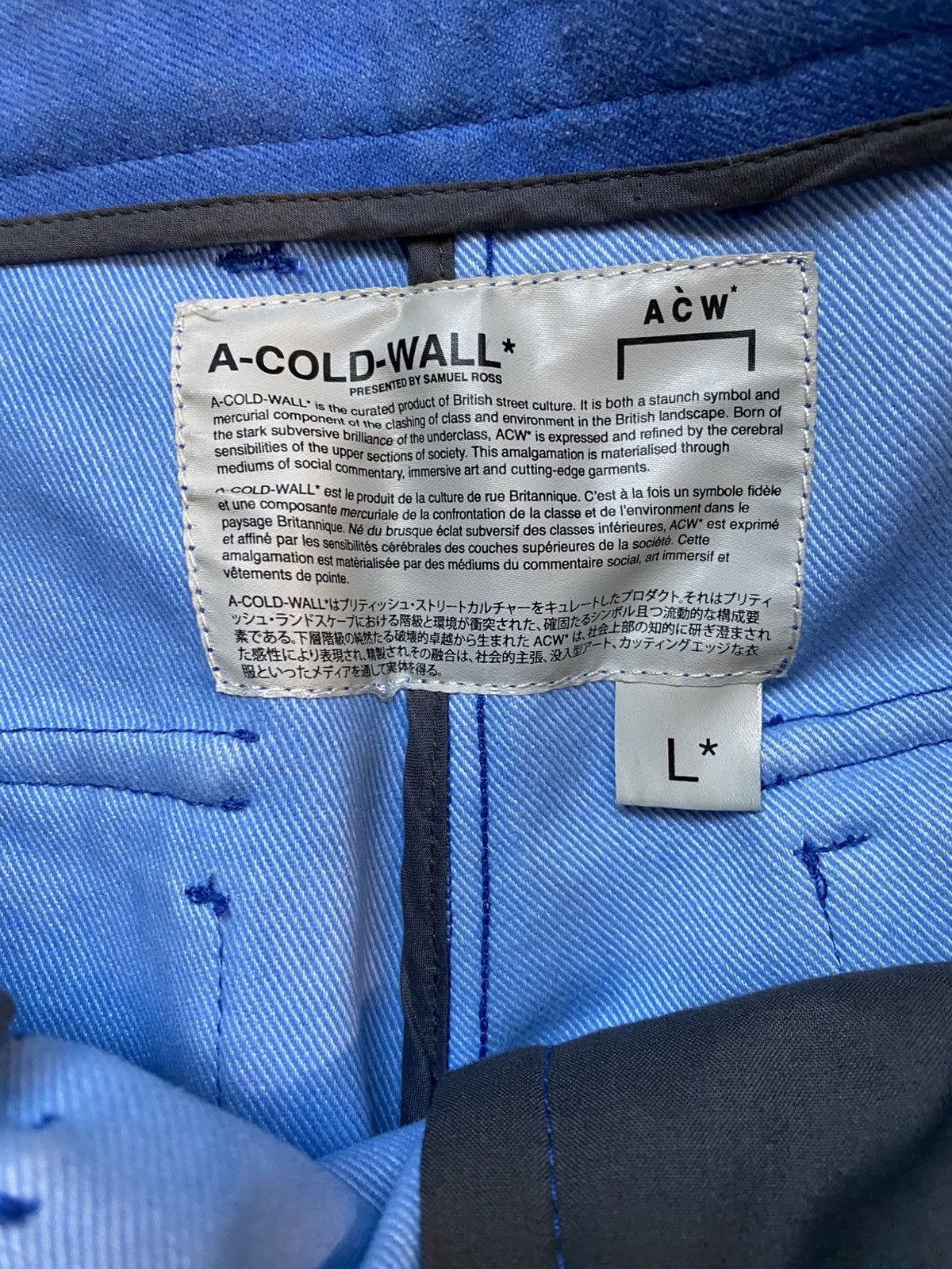 A-COLD-WALL* A Cold Wall Cargo Pants Size US 33 - 4 Thumbnail