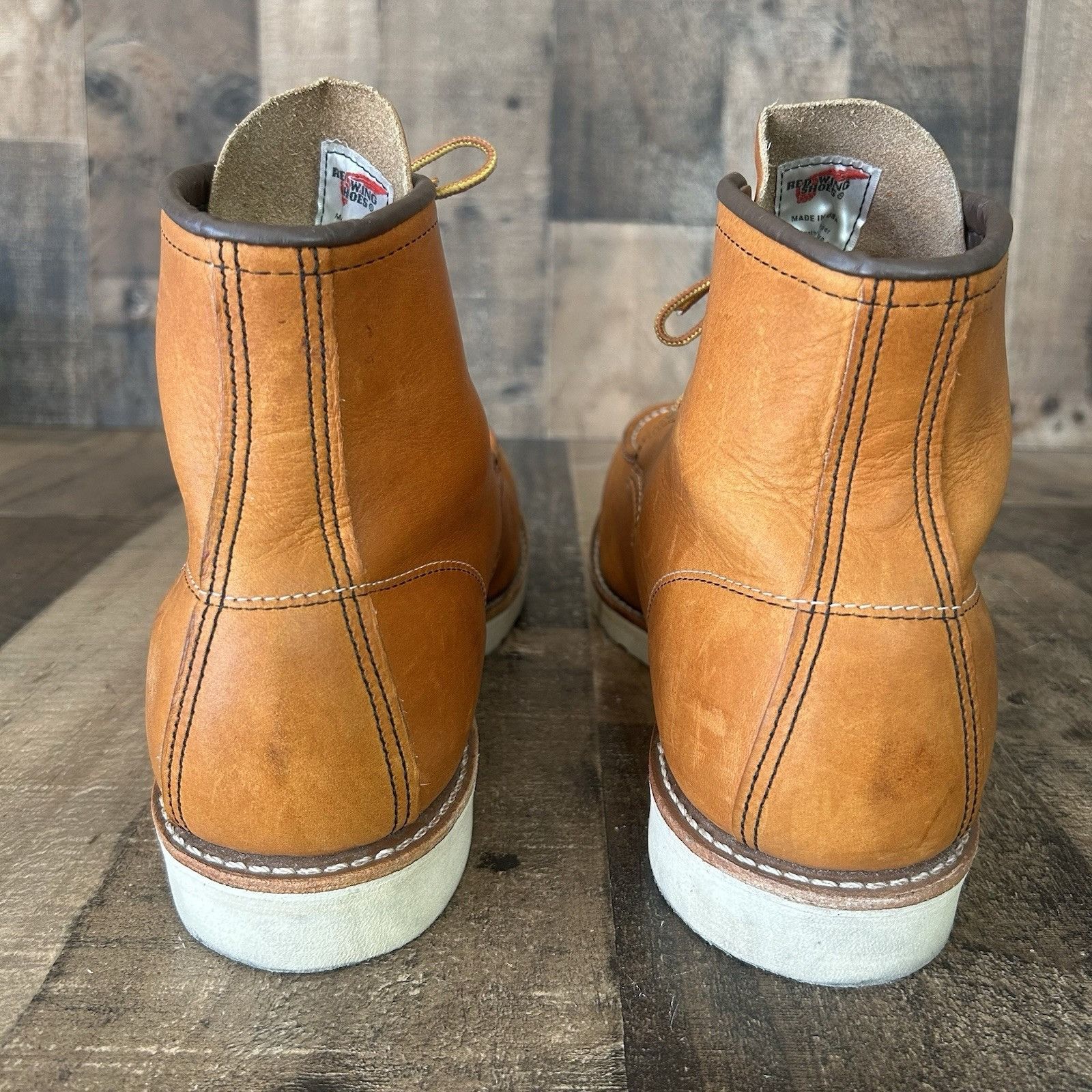 Red Wing Red Wing 875 Moc Toe Work Boots Mens 12 EE Size US 12 / EU 45 - 9 Thumbnail
