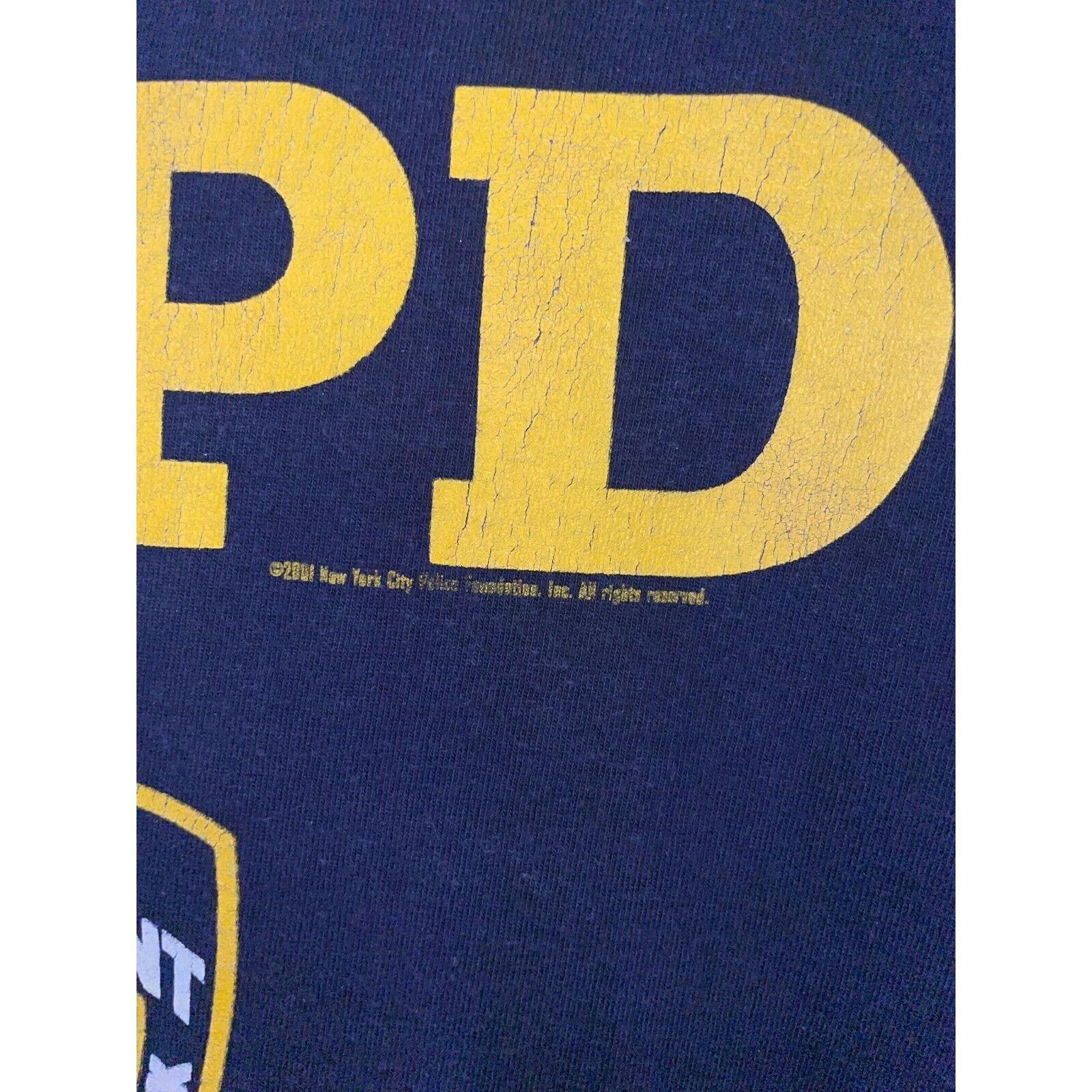 Jerzees Vintage NYPD Shirt New York Police Department Blue Tee Large Size US L / EU 52-54 / 3 - 5 Thumbnail