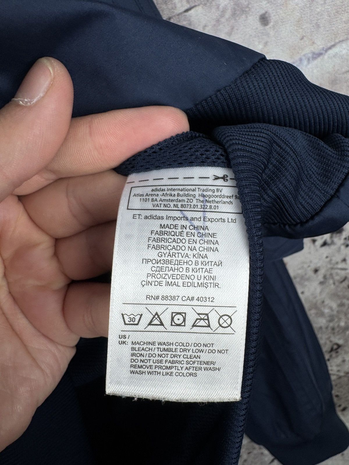 Adidas Men’s Adidas Full Zip Hooded Jacket Sportswear Size Medium Size US M / EU 48-50 / 2 - 8 Thumbnail