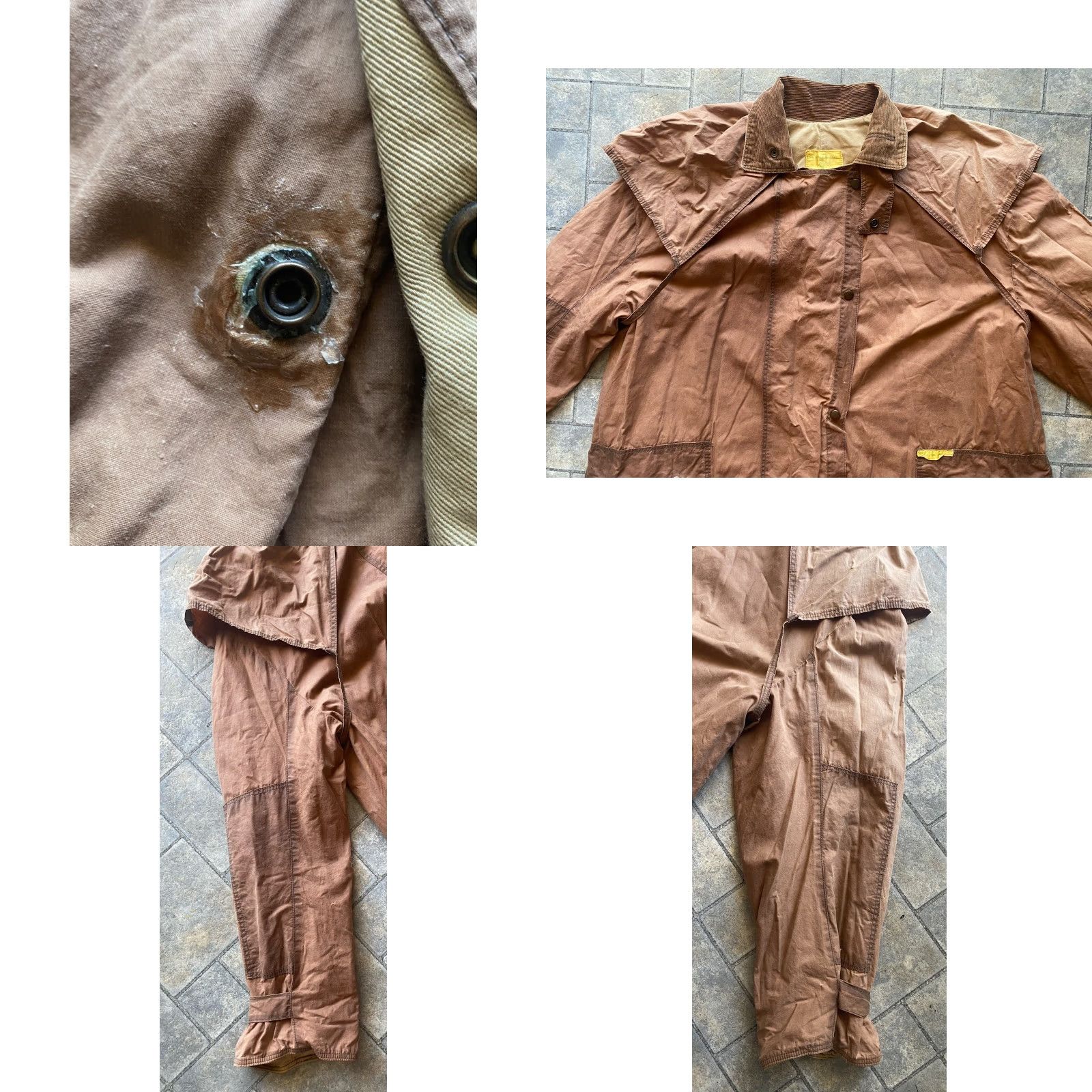 Vintage The Aussie Drycoat Coat Women 6 Waterproof Brown Duster Coat Womens 6 Vintage? Size M / US 6-8 / IT 42-44 - 8 Thumbnail