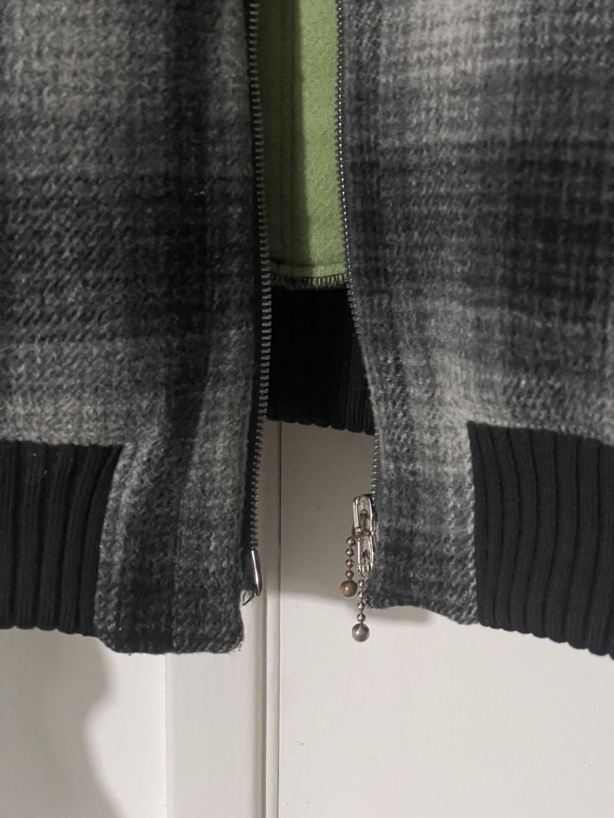 Alexander McQueen × MCQ × McQ Alexander McQueen Rare McQ Alexander McQueen Plaid Bomber Jacket Wool Size US M / EU 48-50 / 2 - 3 Thumbnail