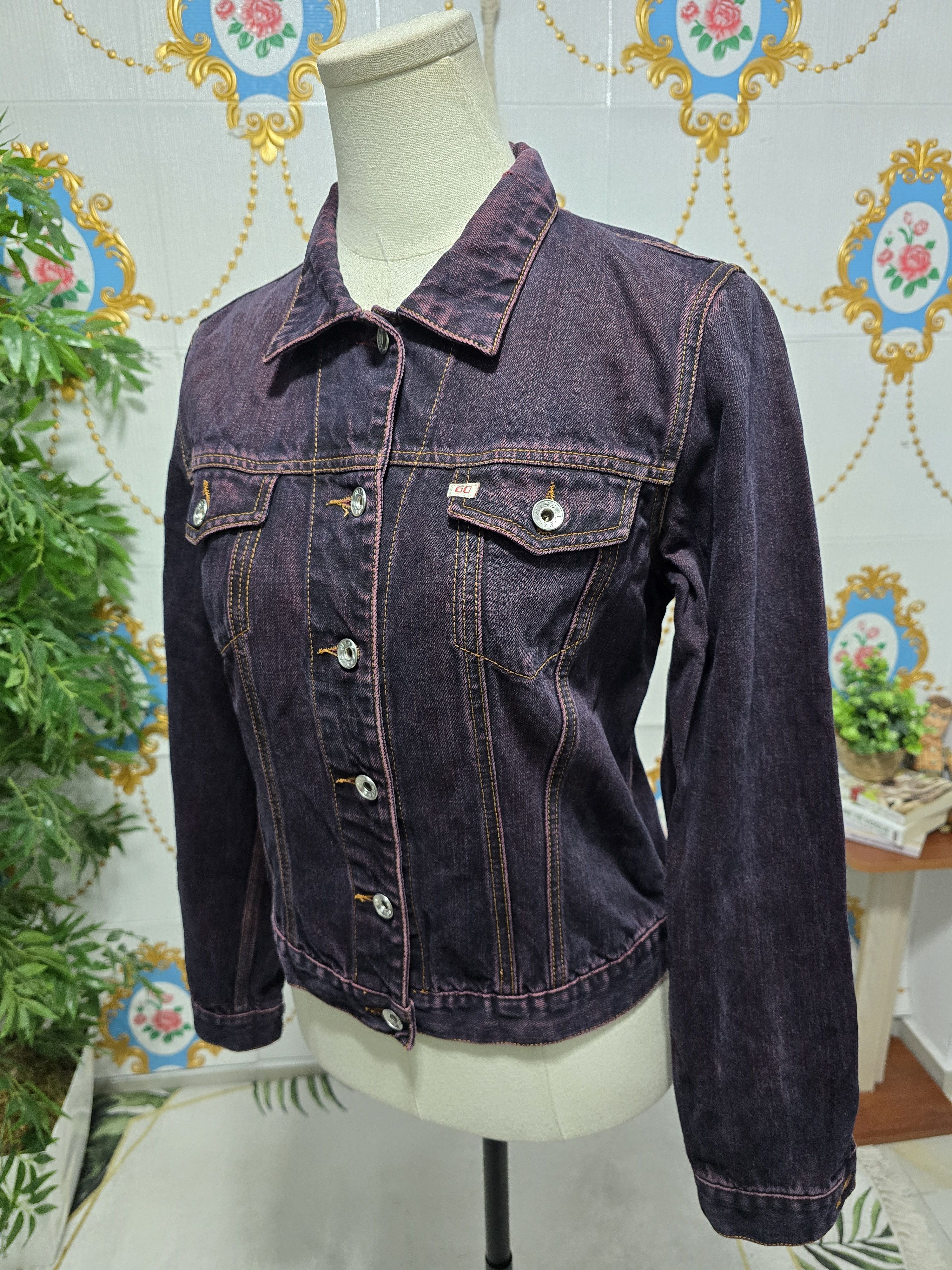 Miss Sixty MISS SIXTY vintage Denim Jacket with red accent 😍 Size L / US 10 / IT 46 - 7 Thumbnail