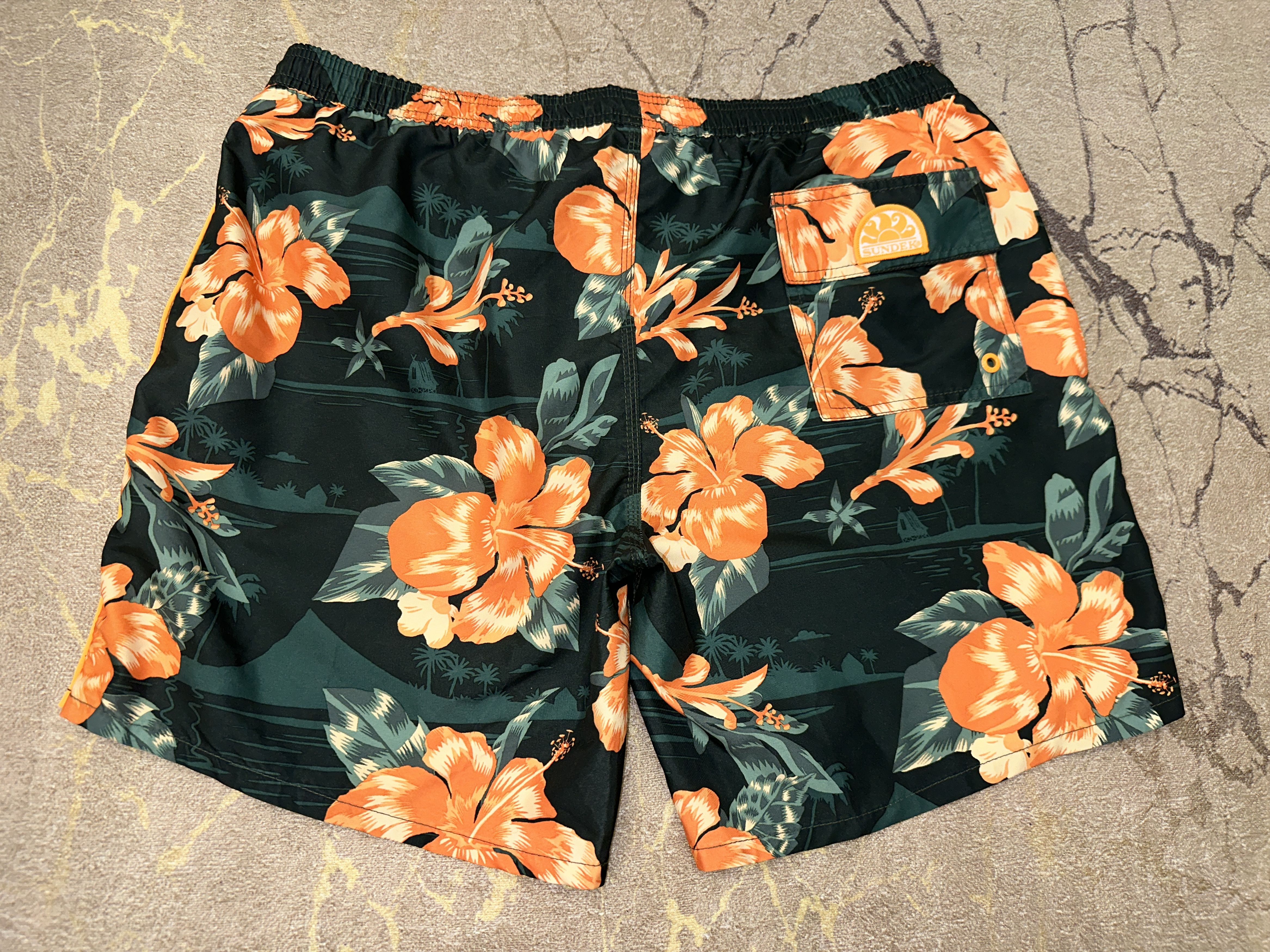 Sundek Sundek XL Beach Board Shorts Trunks BathSuit Elastic Size XL Size US 38 / EU 54 - 3 Thumbnail
