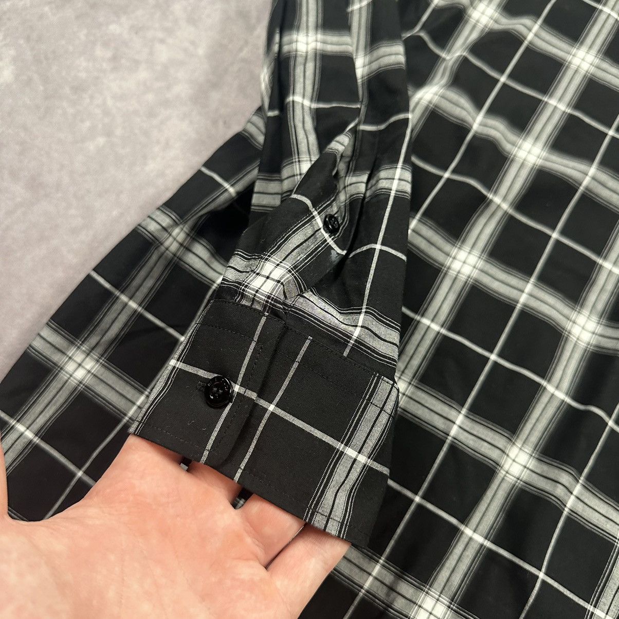 Balenciaga Balenciaga plaid back logo shirt Size US M / EU 48-50 / 2 - 7 Thumbnail