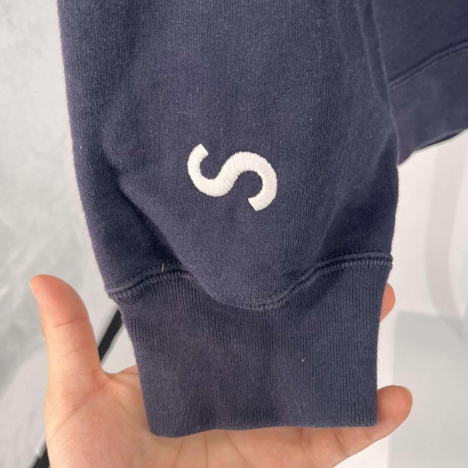 Supreme Supreme Embroidered S Hooded Sweatshirt XL Used Size US XL / EU 56 / 4 - 6 Thumbnail
