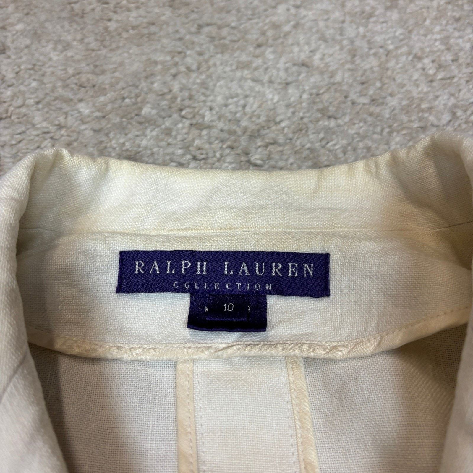 Ralph Lauren Ralph Lauren Purple Label Women's Hemp Blazer Size 10 Size L / US 10 / IT 46 - 4 Thumbnail