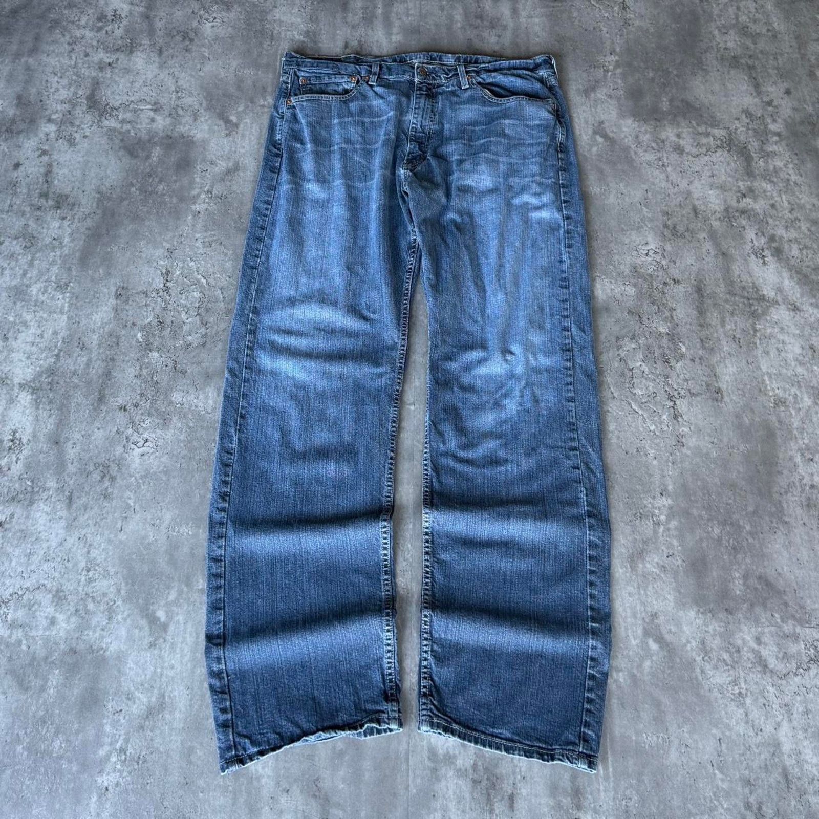 Levi's × Levi's Vintage Clothing × Vintage Levi's Jeans 505 Skater Grunge Essential Unique Crazy Denim Size US 38 / EU 54 - 2 Thumbnail