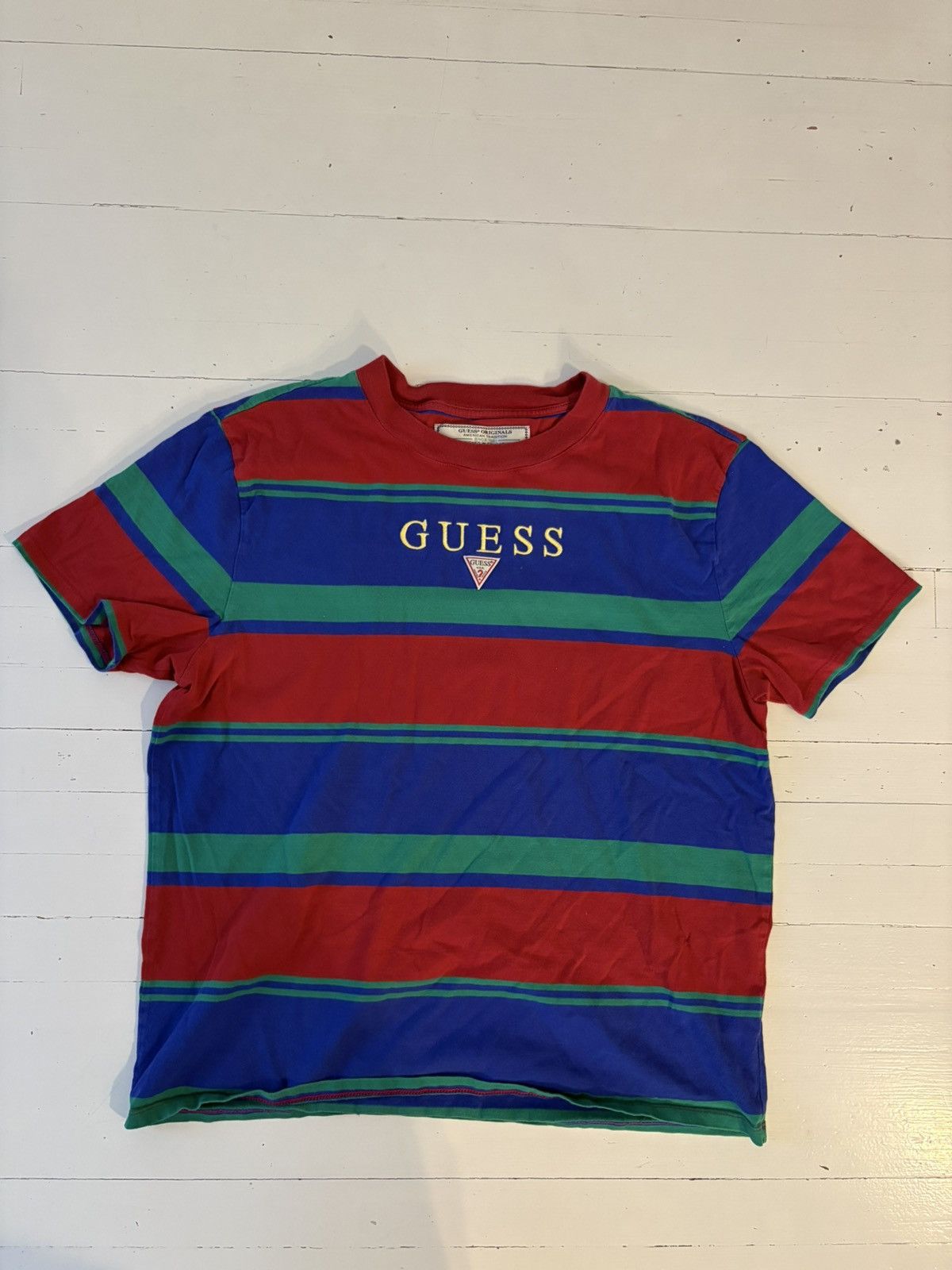 Guess Guess Originals Multi Colored Tee Size US L / EU 52-54 / 3 - 1 Thumbnail