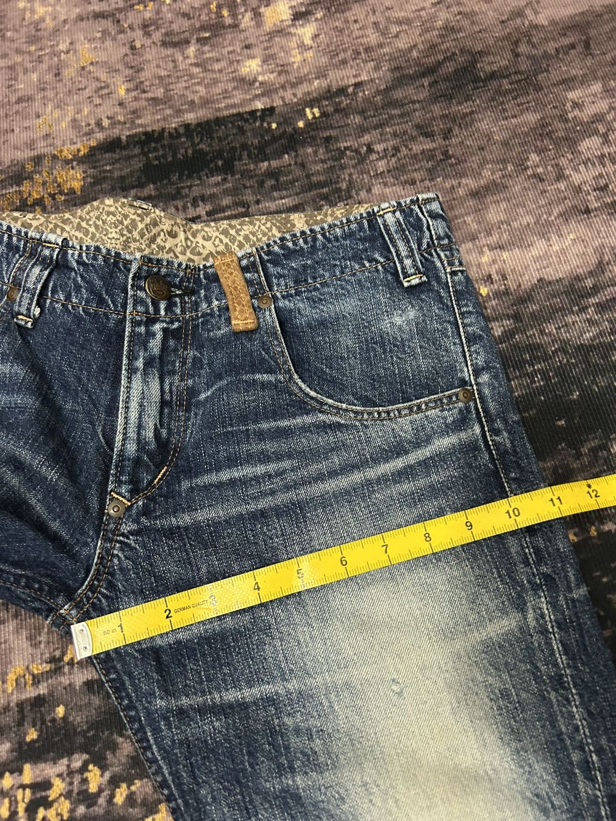Tornado Mart RNA Inc Japan Distressed Snake Pocket Back Size US 31 - 21 Thumbnail