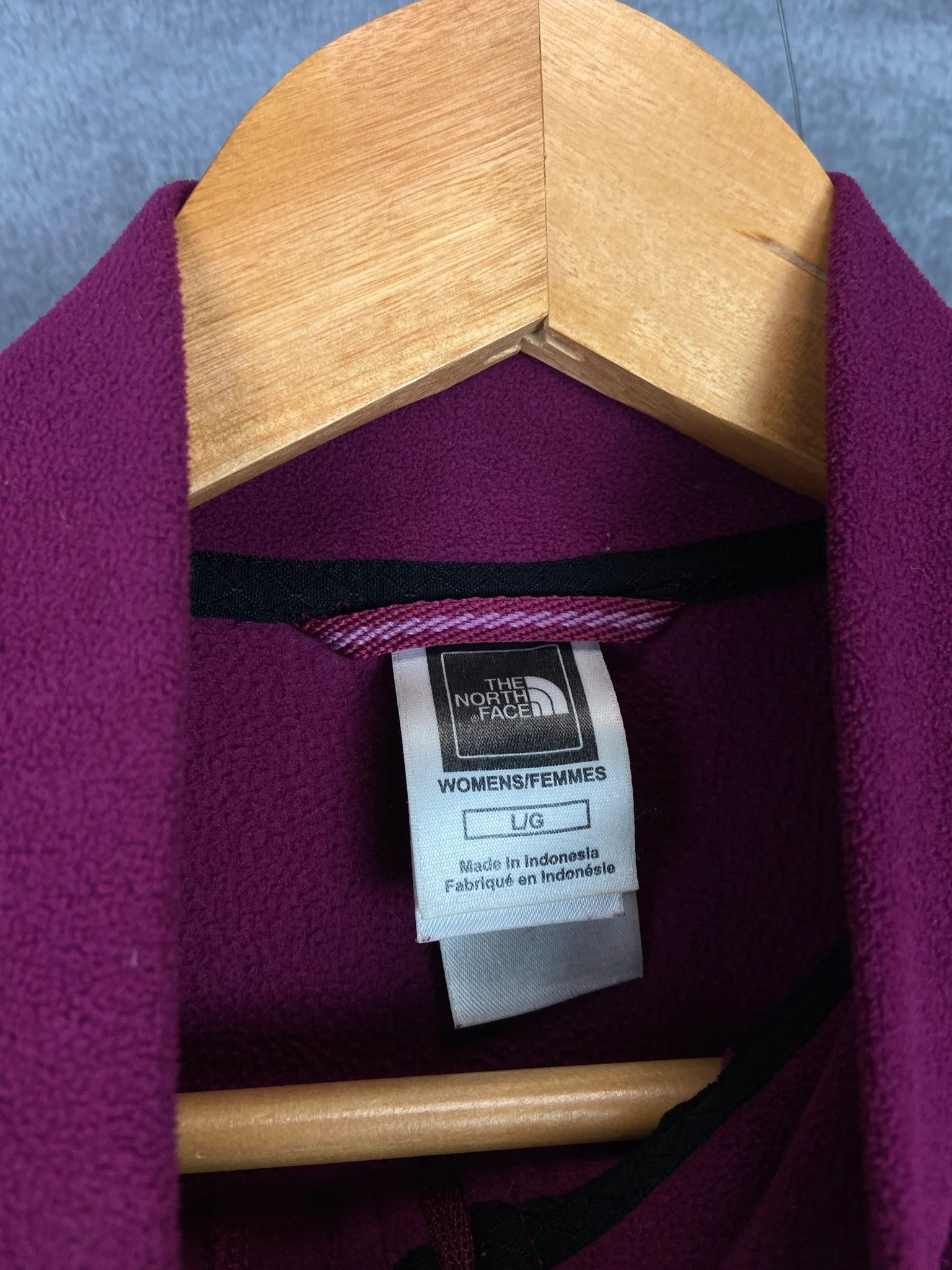 The North Face The North Face Pink Fleece Pullover L Women’s Size L / US 10 / IT 46 - 4 Thumbnail