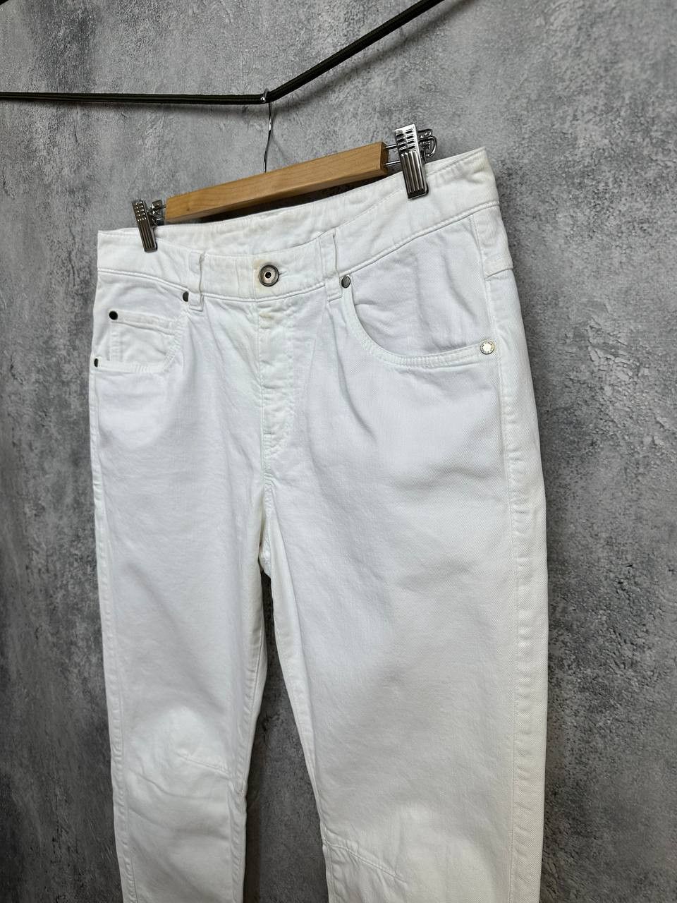 Brunello Cucinelli Brunello Cucinelli Denim Boyfriend Low Slung Jeans Pants Size 30" / US 8 / IT 44 - 5 Thumbnail