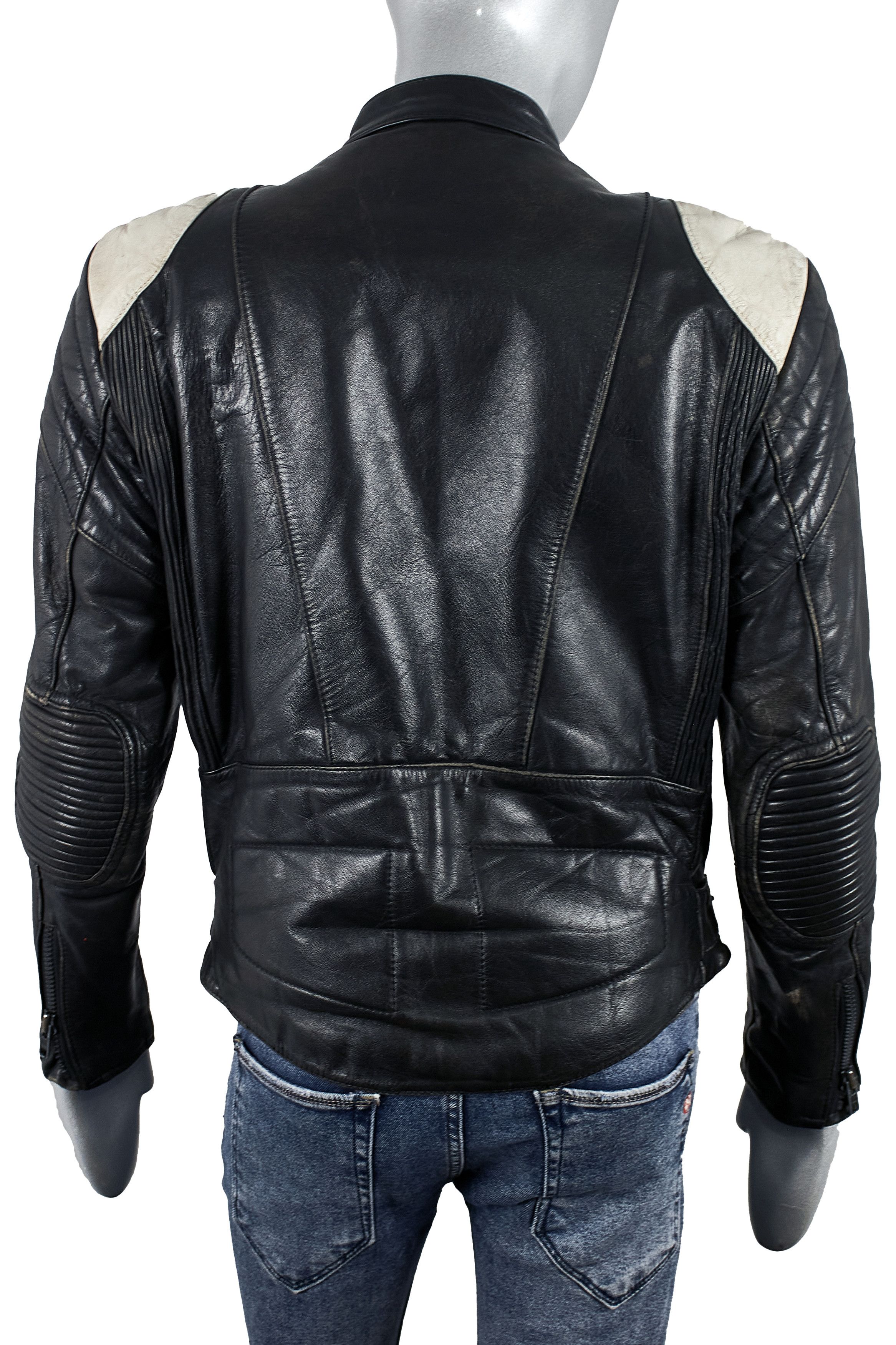 Vintage Vintage cowhide leather jacket, biker motorcycle jacket Size US M / EU 48-50 / 2 - 6 Thumbnail