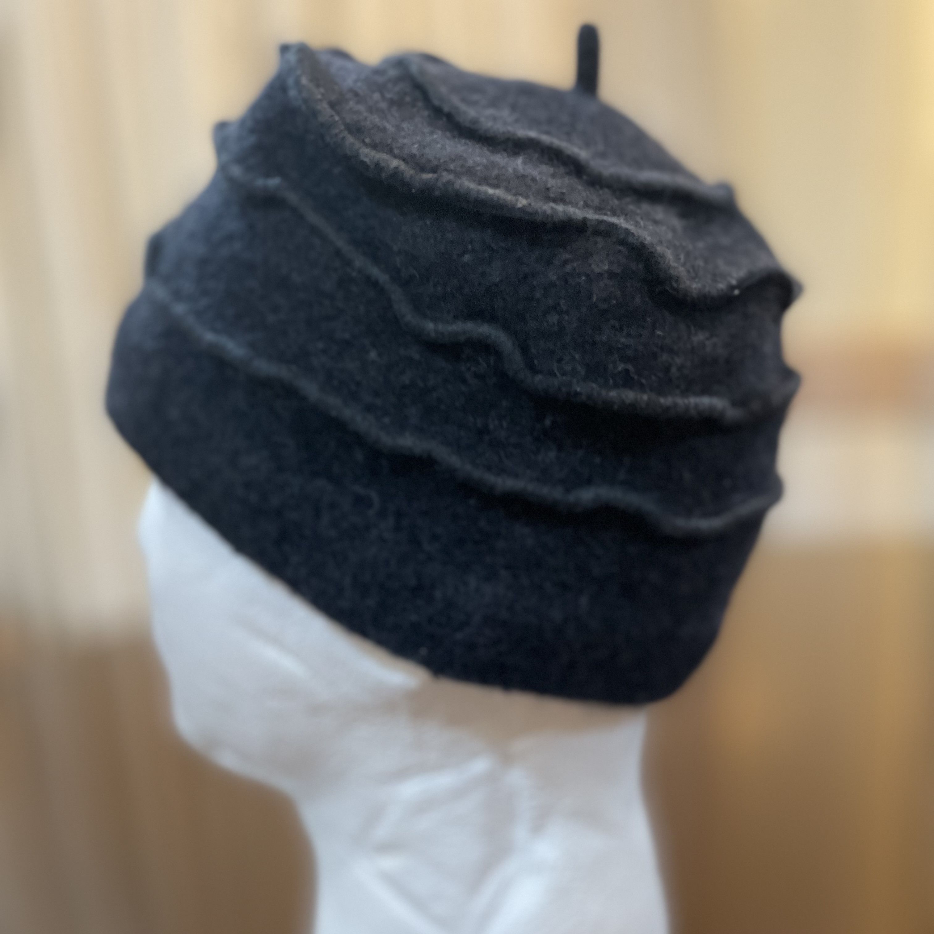 Other IPP Wool Beret Hat - Dark Gray Size ONE SIZE - 2 Thumbnail