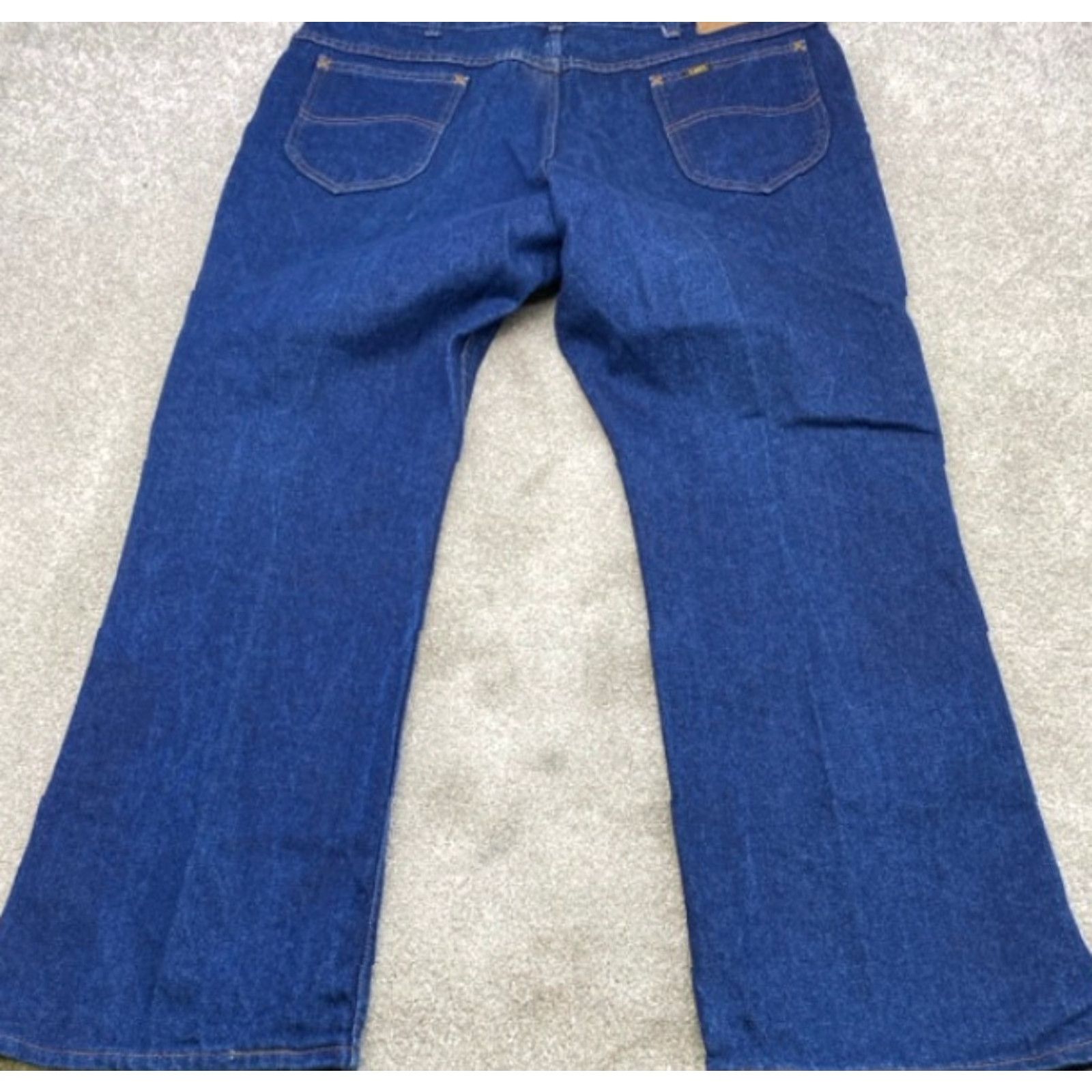 Lee VINTAGE Lee Riders Jeans Mens 42x30 Regular Fit Straight Leg 100% Cotton USA Jeans Mens 42 Blue 42x30 90s Style 5-Pocket Design Men Size US 42 / EU 58 - 7 Thumbnail