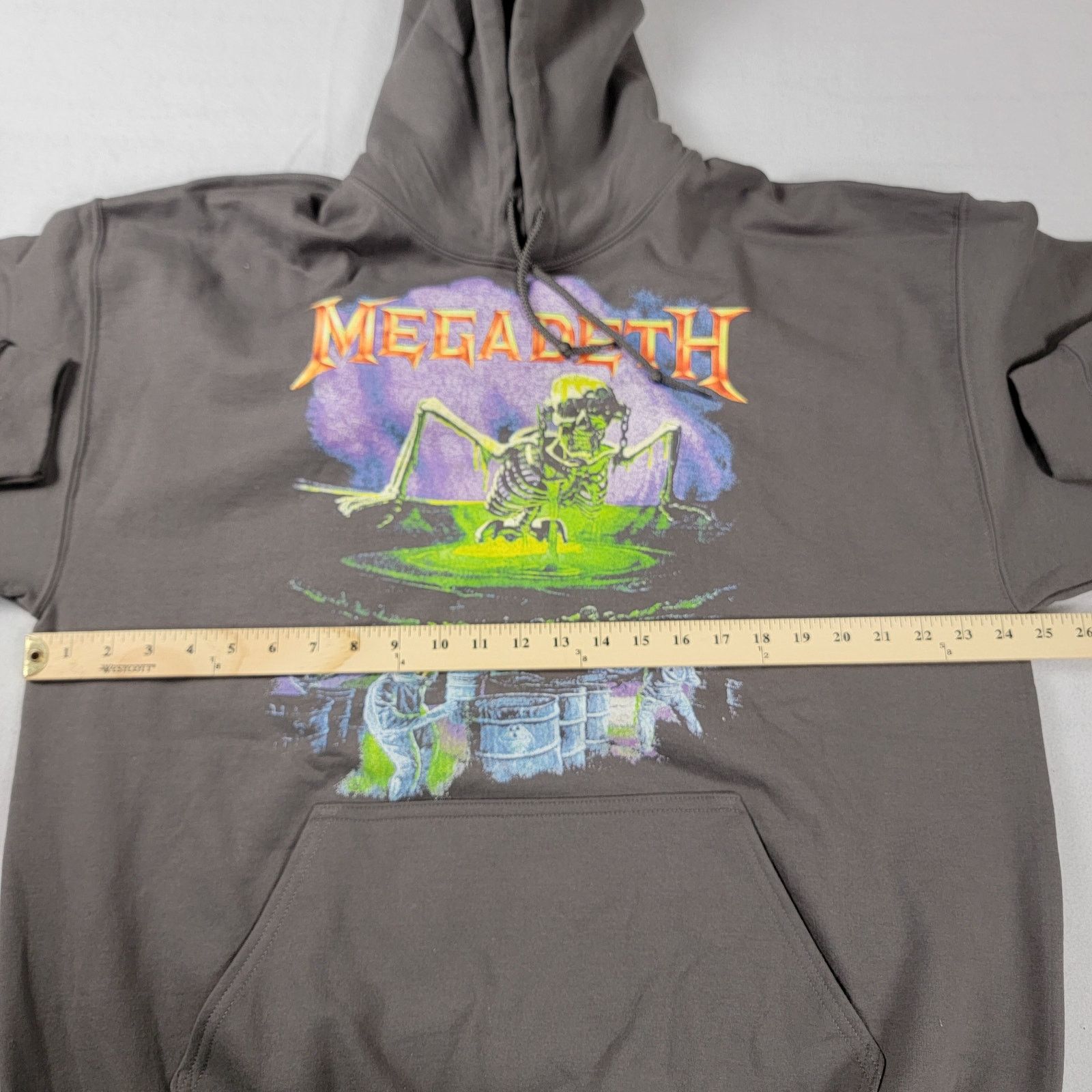 Megadeth Megadeth Black Hoodie Mens Size XL (678-679) Size US XL / EU 56 / 4 - 5 Thumbnail