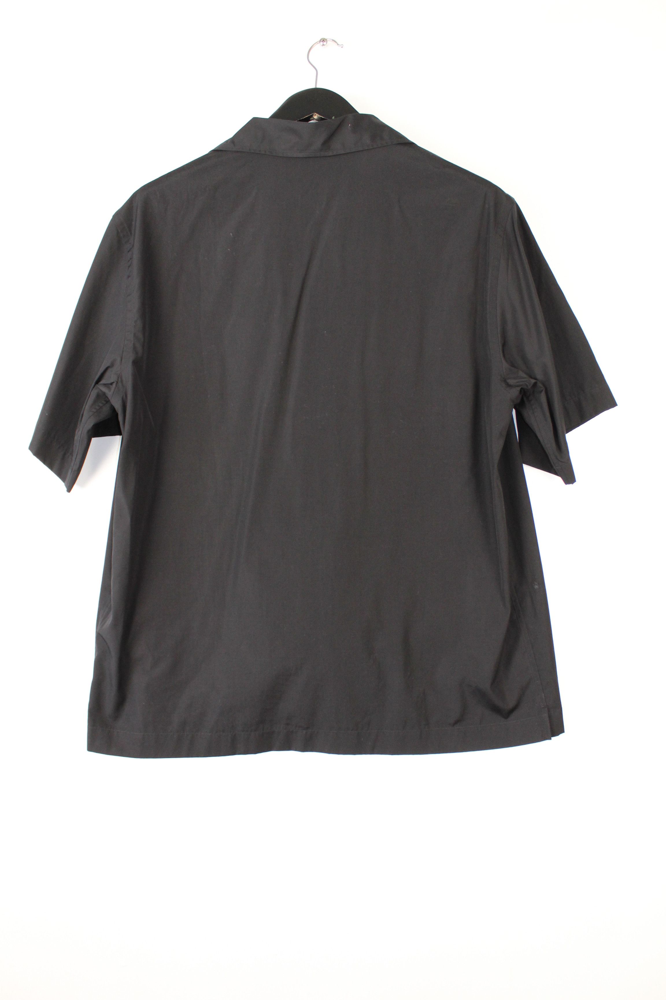 Prada Prada Signaux Black Graphic Print Bowling Shirt Size US L / EU 52-54 / 3 - 10 Thumbnail