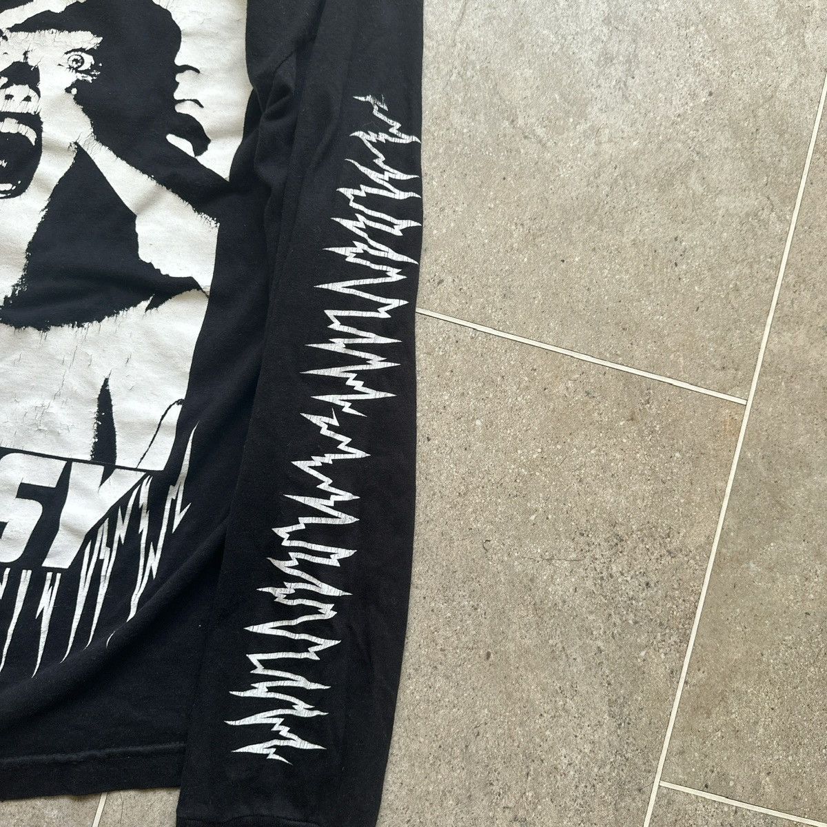 Stussy Stüssy Horror Pack Long Sleeve Black T-shirt Halloween 2014 Size US M / EU 48-50 / 2 - 4 Thumbnail