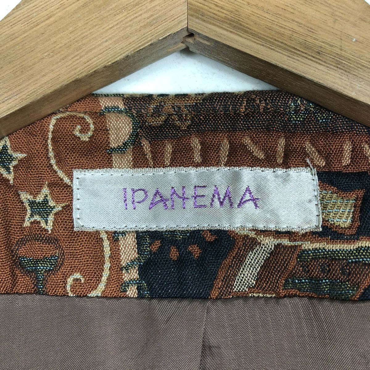 Japanese Brand 📌VINTAGE BIKER JACKET BUTTON PATCHWORK IPANEMA ISSEY MIYAKE Size M / US 6-8 / IT 42-44 - 18 Thumbnail
