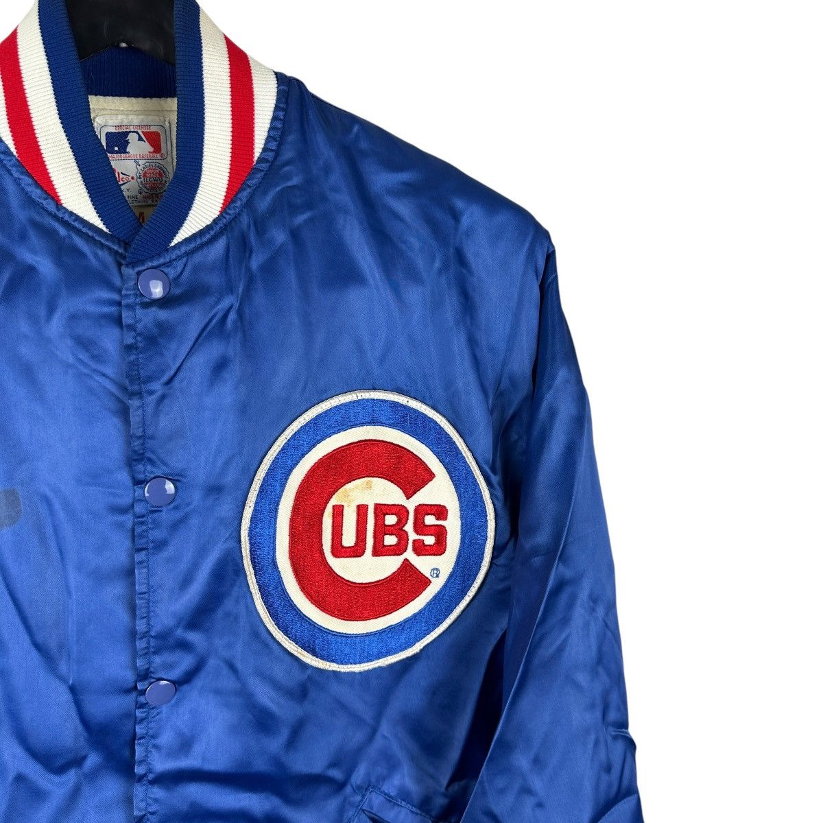 Vintage Vintage 80s Felco Chicago Cubs Satin Jacket Size US M / EU 48-50 / 2 - 2 Thumbnail