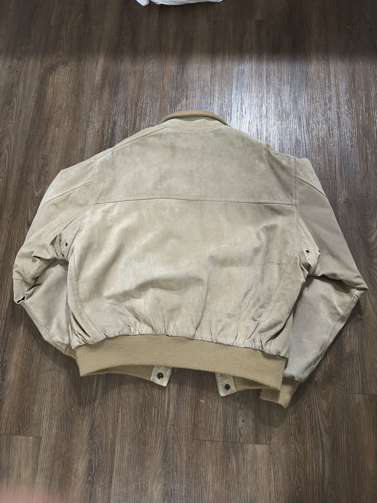 PERSON'S Person’s Tokyo 1987 Suede Bomber Jacket Size US M / EU 48-50 / 2 - 4 Thumbnail