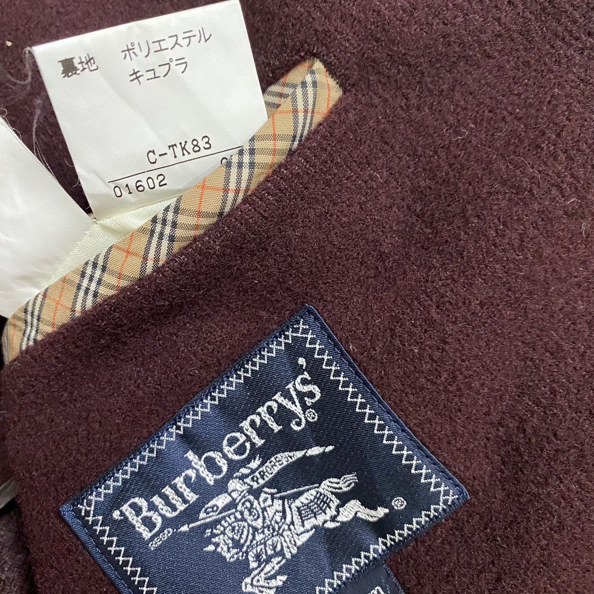 Burberry Burberry's Tailored Jacket Wool Walnut Button Embroiderylogo Size US M / EU 48-50 / 2 - 13 Thumbnail