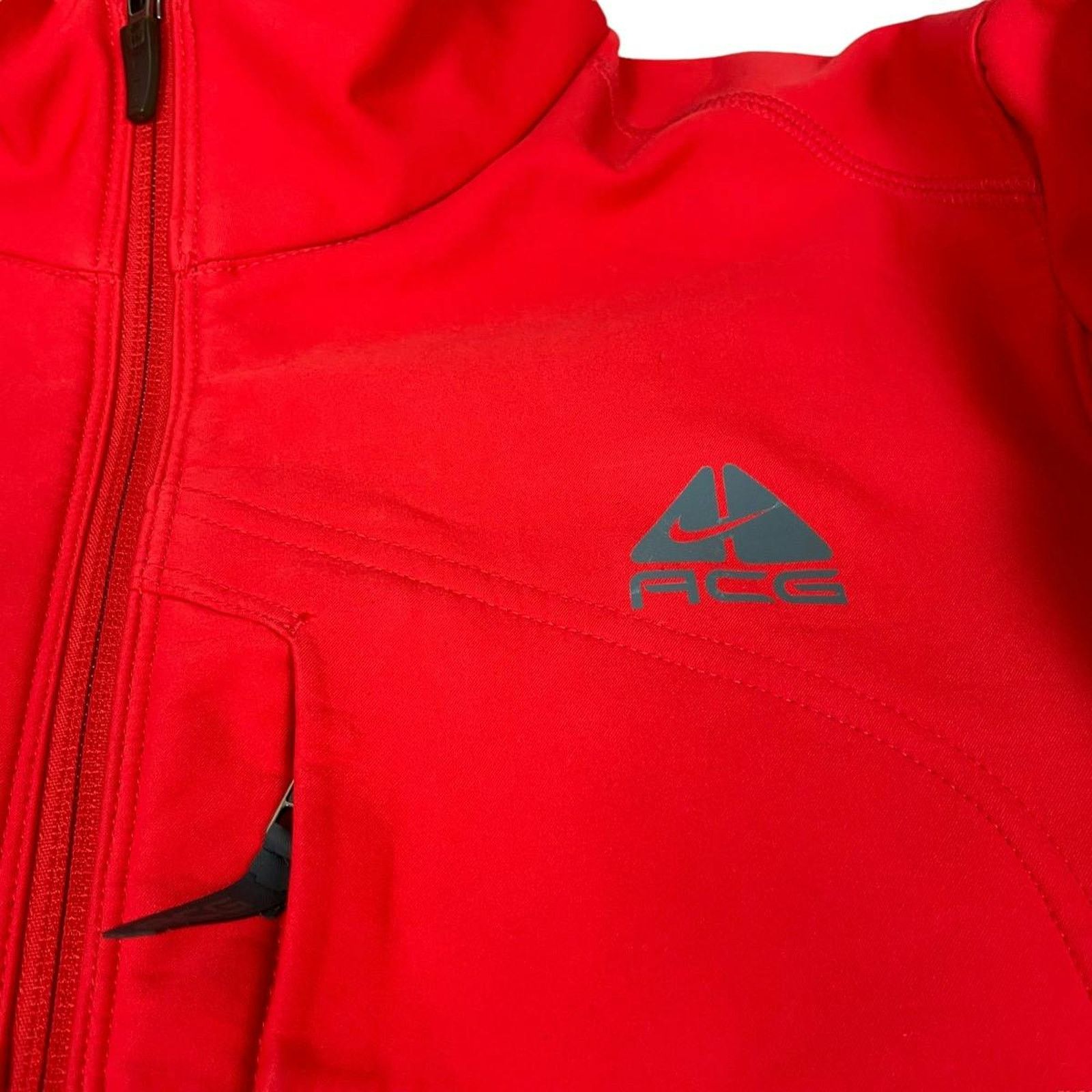 Nike × Nike ACG Nike ACG Womens Red Fleece Lined Full Zip Jacket Medium 8-10 Size M / US 6-8 / IT 42-44 - 4 Thumbnail