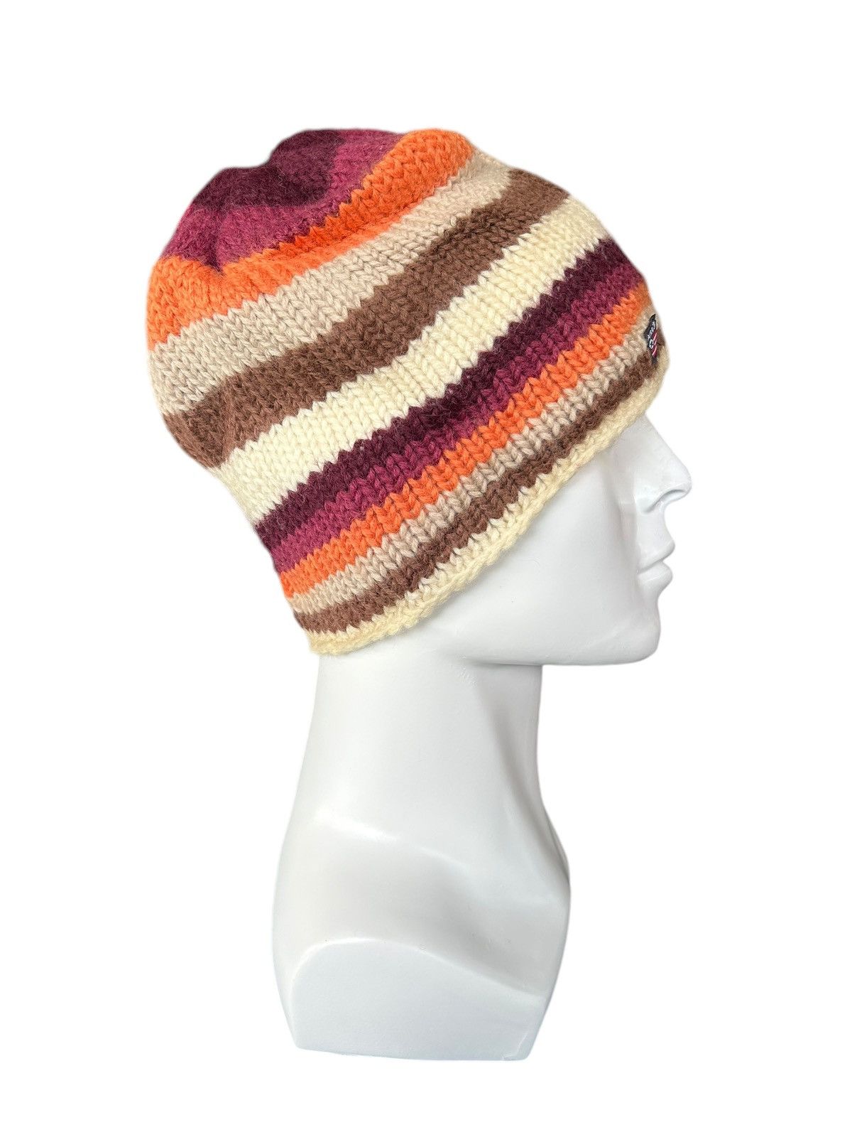 Japanese Brand × Kapital × Vintage Airborn Crochet Knitted Vintage big Beanie Hats Size ONE SIZE - 3 Thumbnail