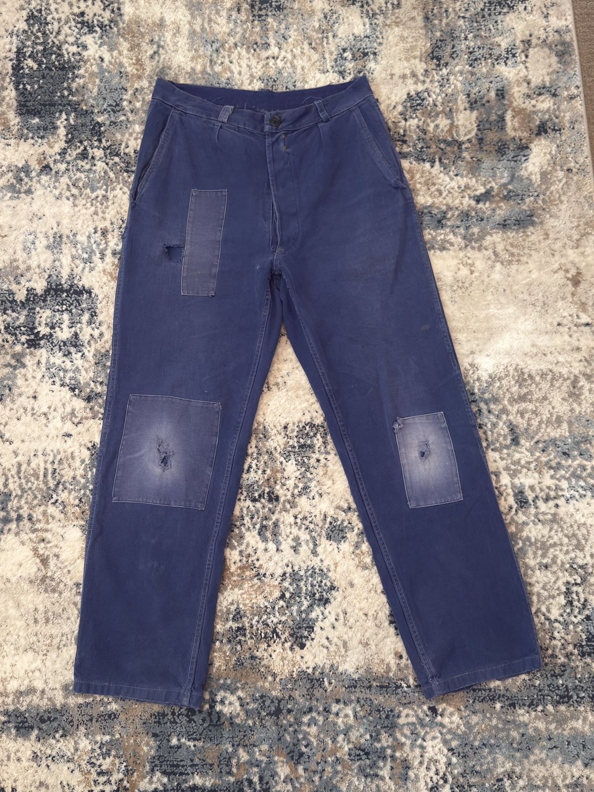 Vintage 1950's Vintage French Workwear Pants Size US 32 / EU 48 - 1 Thumbnail