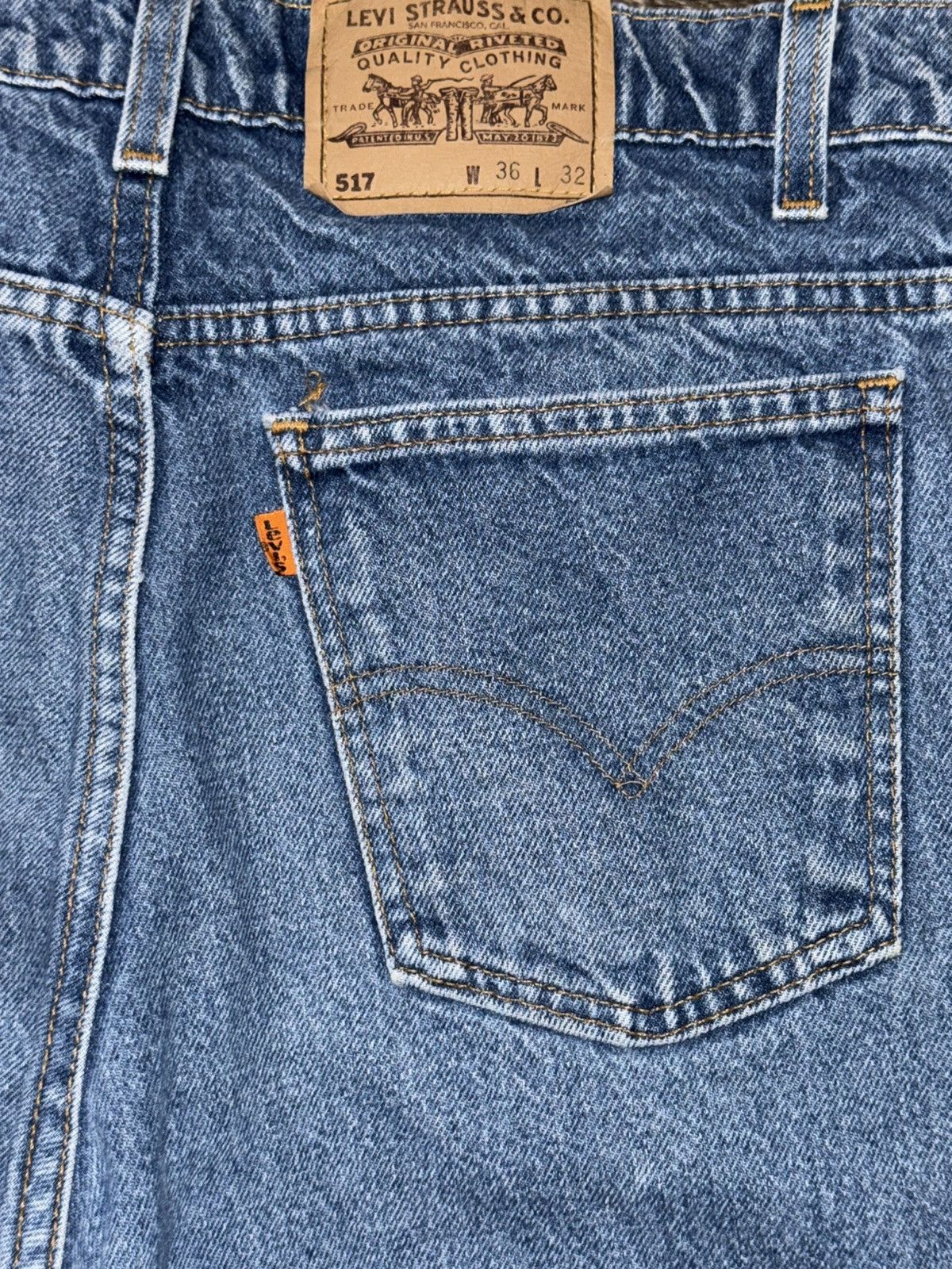 Levi's 1996 orange tab levis jeans Size US 36 / EU 52 - 5 Thumbnail