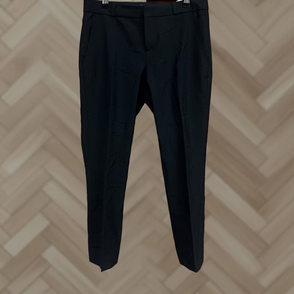 Banana Republic Banana Republic Womens Black Italian Wool Dress Pants Size 26 Straight Leg Size 26" / US 2 / IT 38 - 1 Thumbnail