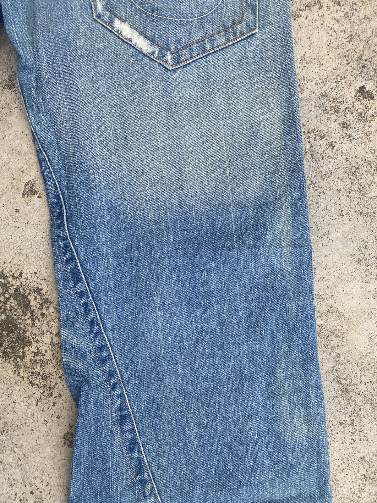 If Six Was Nine × True Religion Flare Jeans True Religion Distressed Bootcut Size US 31 - 18 Thumbnail