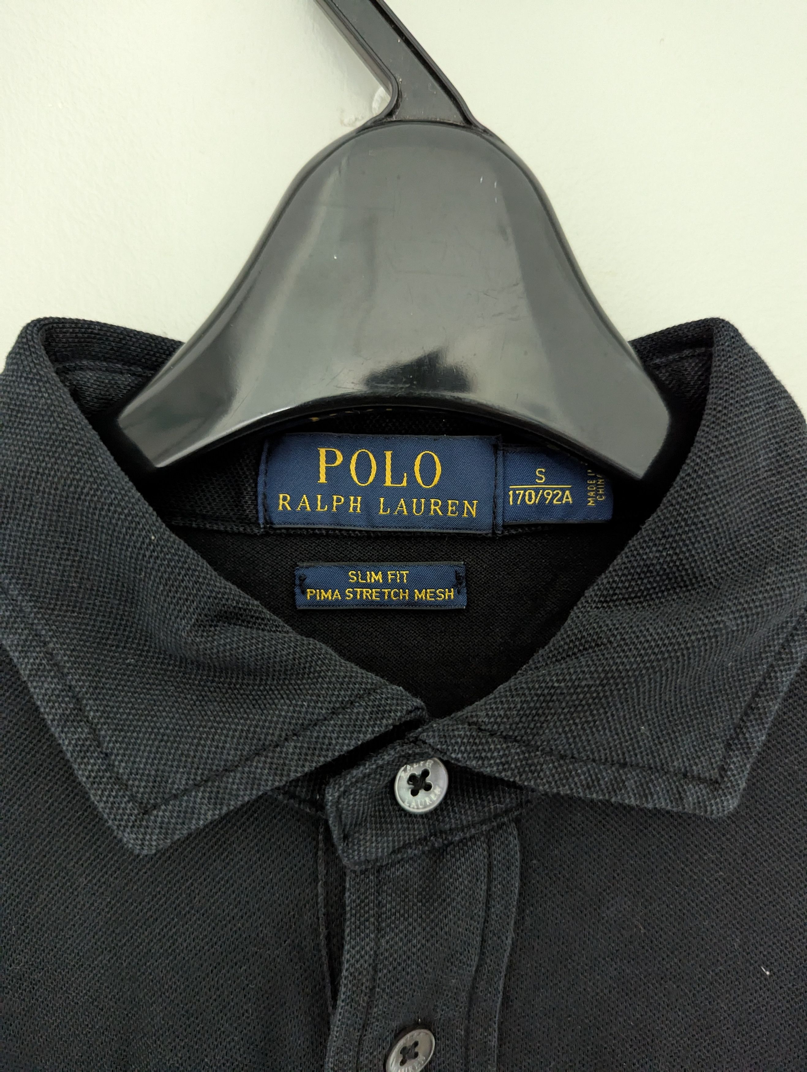 Polo Ralph Lauren × Ralph Lauren Long sleeve polo Ralph Lauren black Size US S / EU 44-46 / 1 - 8 Thumbnail