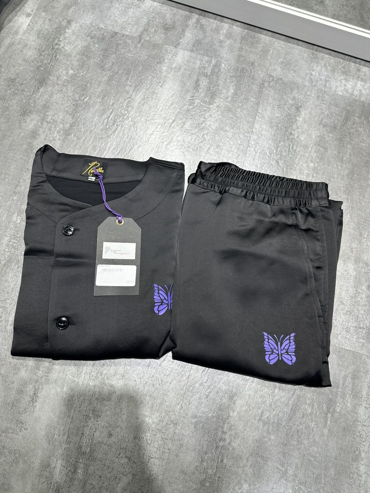 Needles Needles Pajama Set - Black Size US 34 / EU 50 - 2 Thumbnail