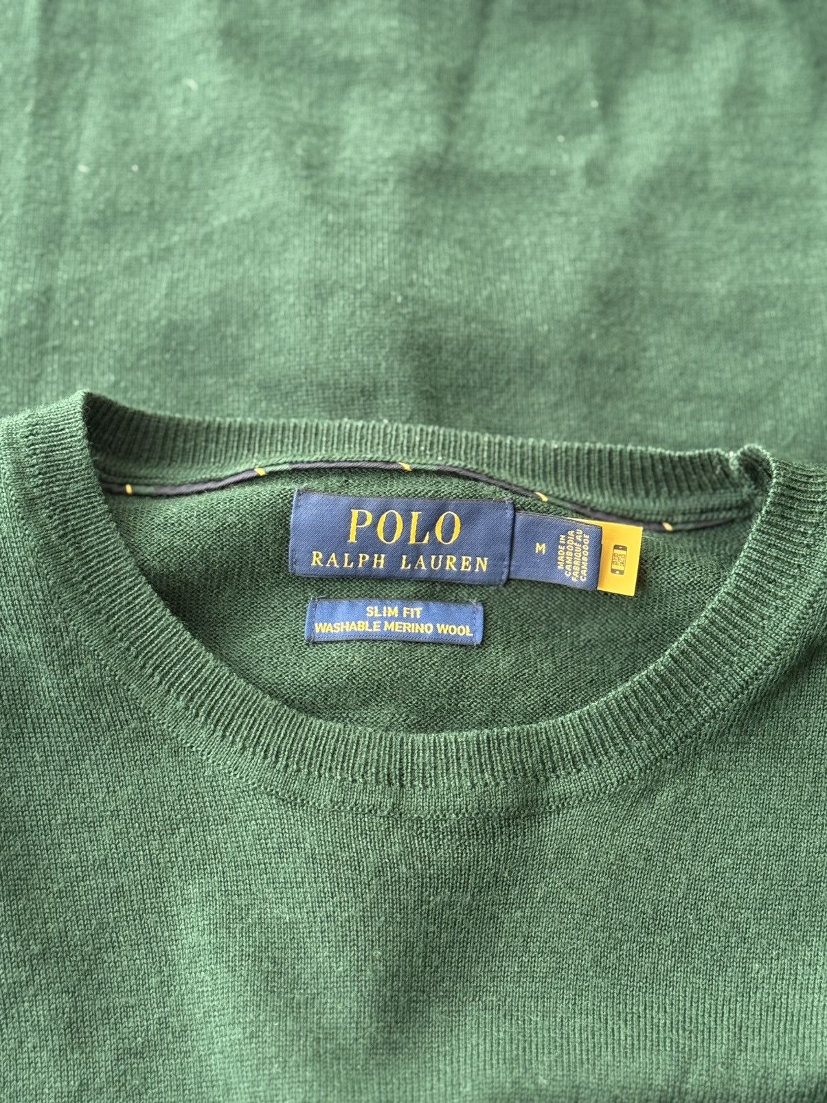 Polo Ralph Lauren Polo Ralph Lauren Polo-Pony wool jumper size M Size US M / EU 48-50 / 2 - 9 Thumbnail