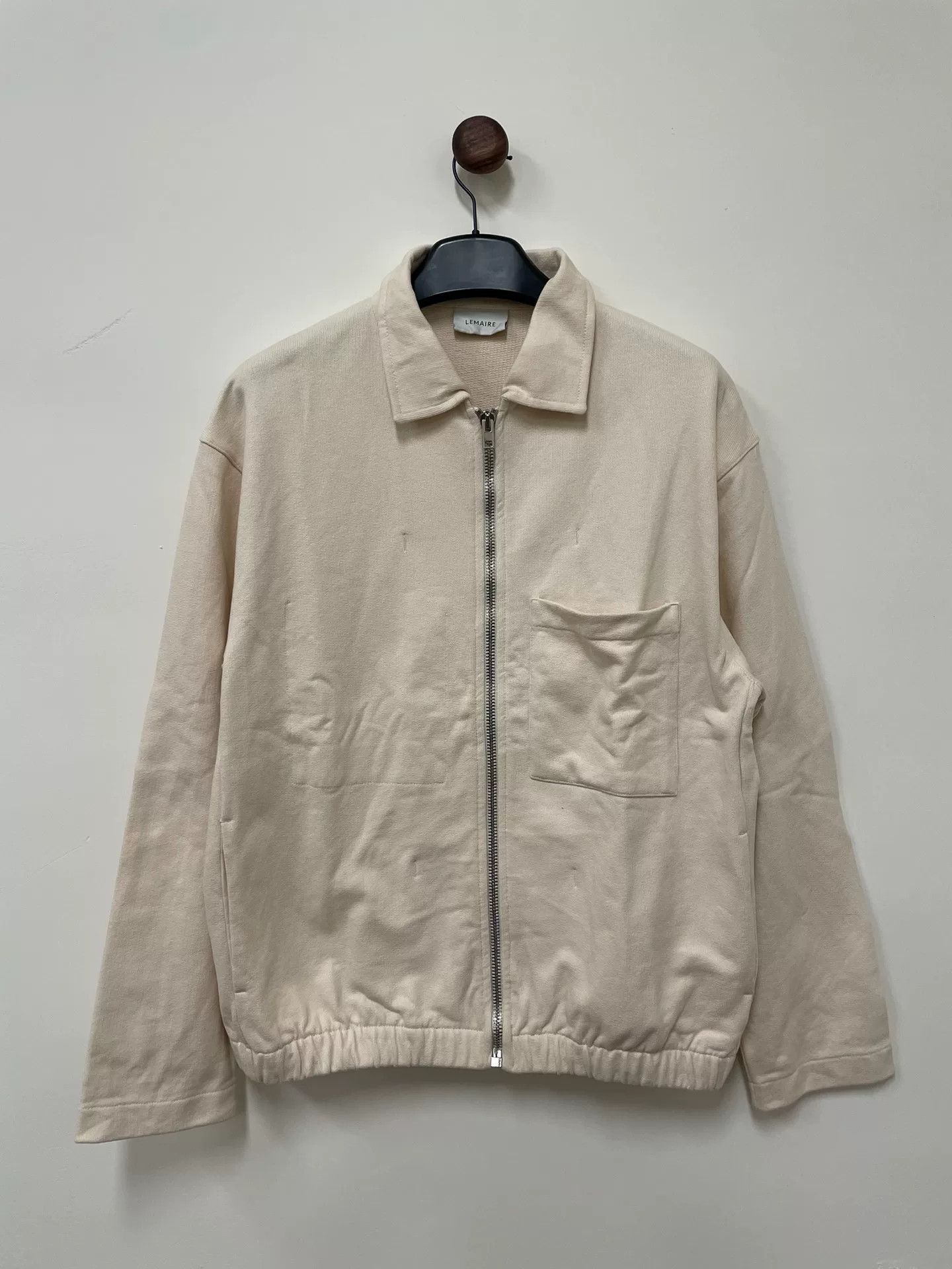 Lemaire Lemaire 18AW White Zip Jacket Size US S / EU 44-46 / 1 - 1 Thumbnail