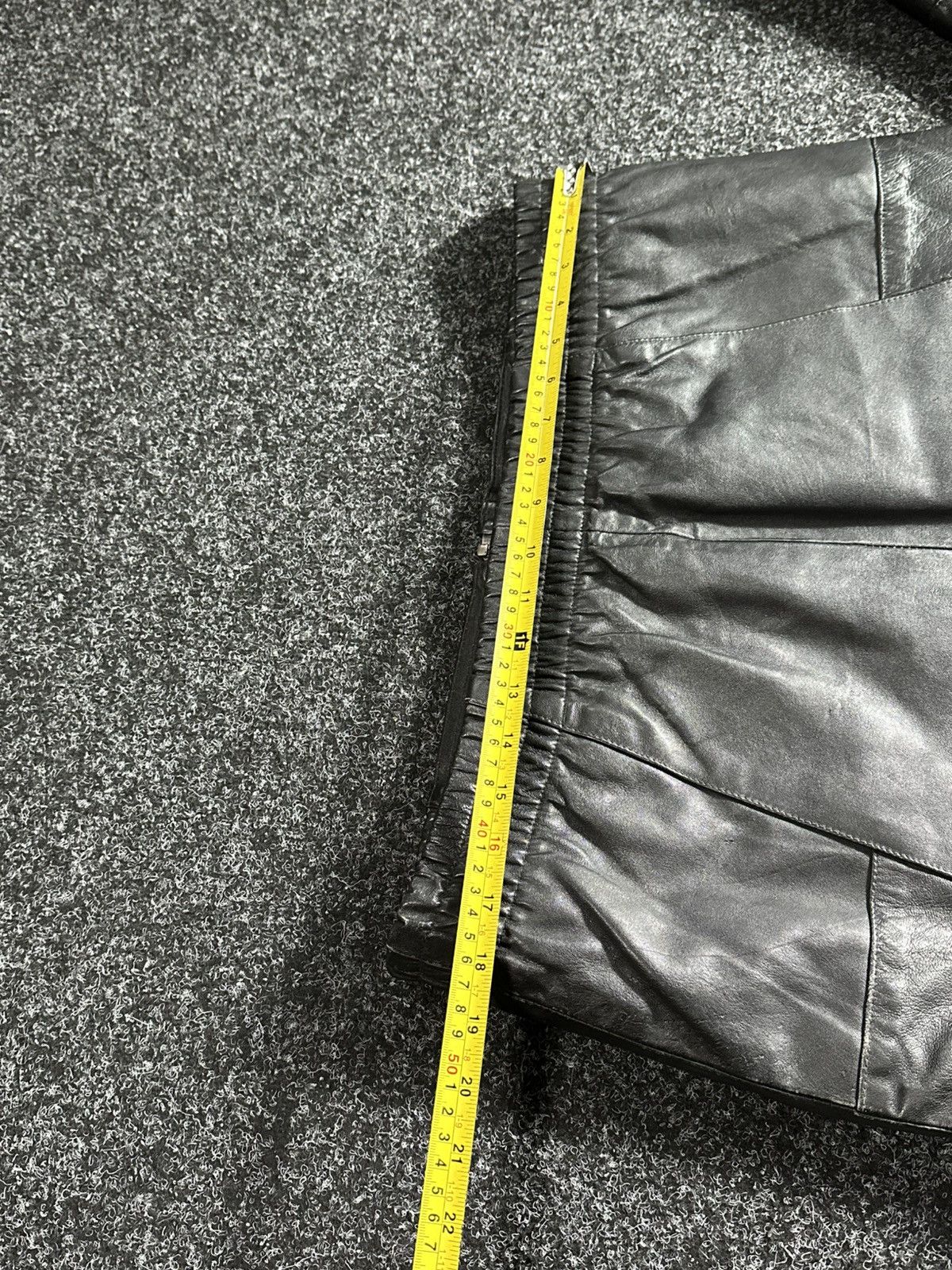 Vintage 🚨Vintage 90s Leather Biker Jacket-West Style Maison Margiela Size US S / EU 44-46 / 1 - 15 Thumbnail