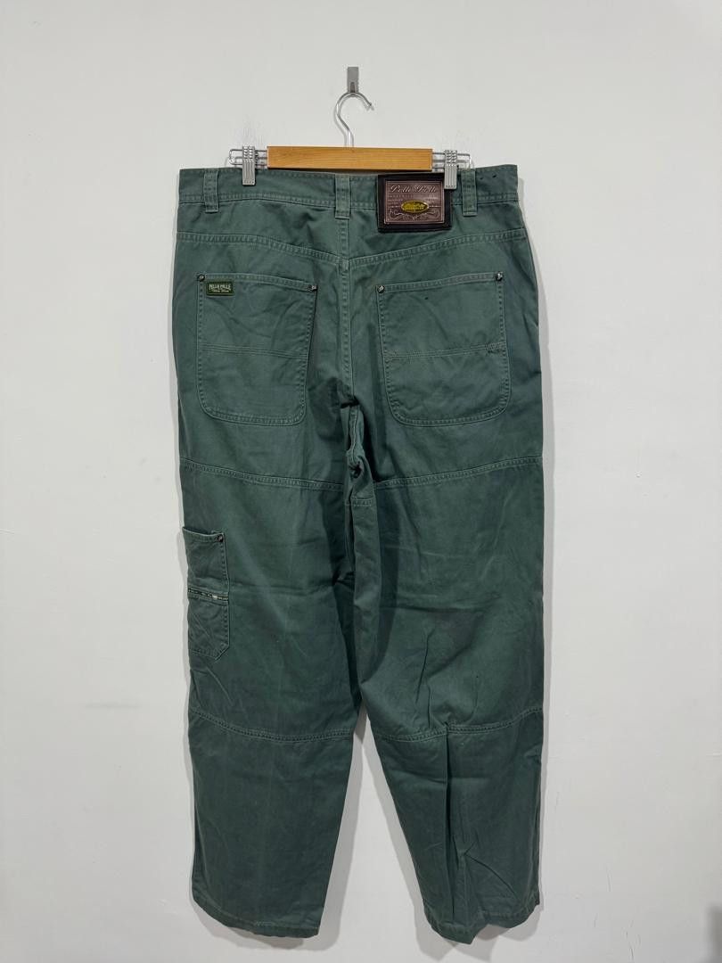 Pelle Pelle × Vintage Vintage Y2K Pelle Pelle Ultra Blue Baggy Pants Size US 35 - 5 Thumbnail