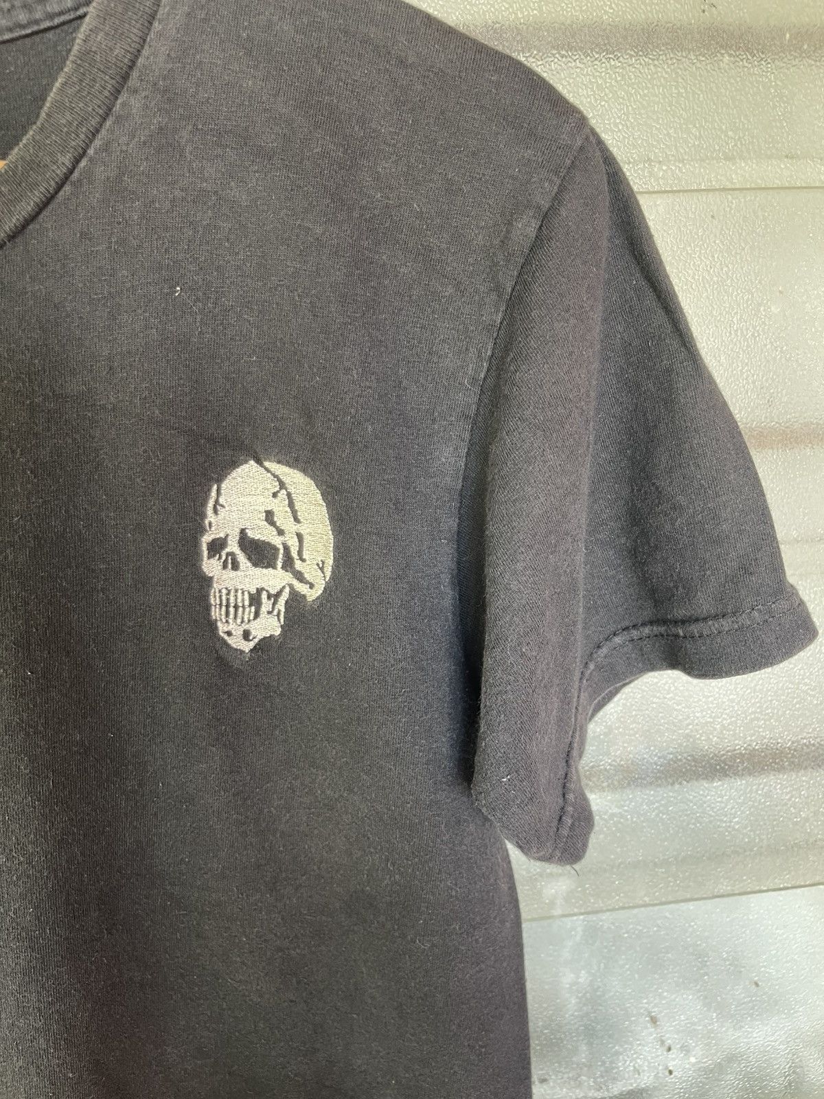 Human With Attitude Vintage Attitude Embroided Skull Japan Shirt Tee Size US M / EU 48-50 / 2 - 2 Thumbnail