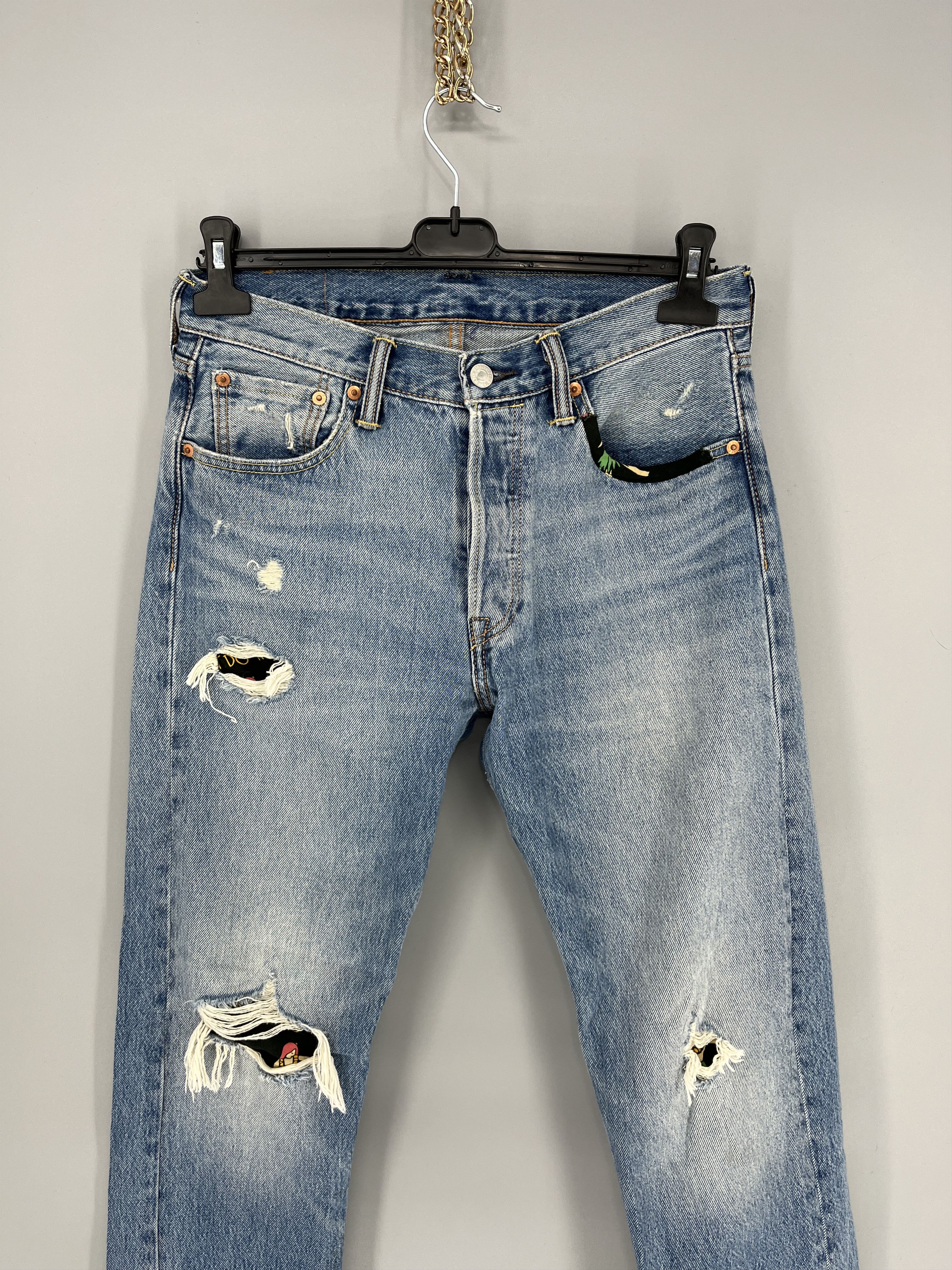 Levi's Remate Pantalon Mezclilla Levis 501 Casual Moda Envio Gratis Size US 30 / EU 46 - 2 Thumbnail