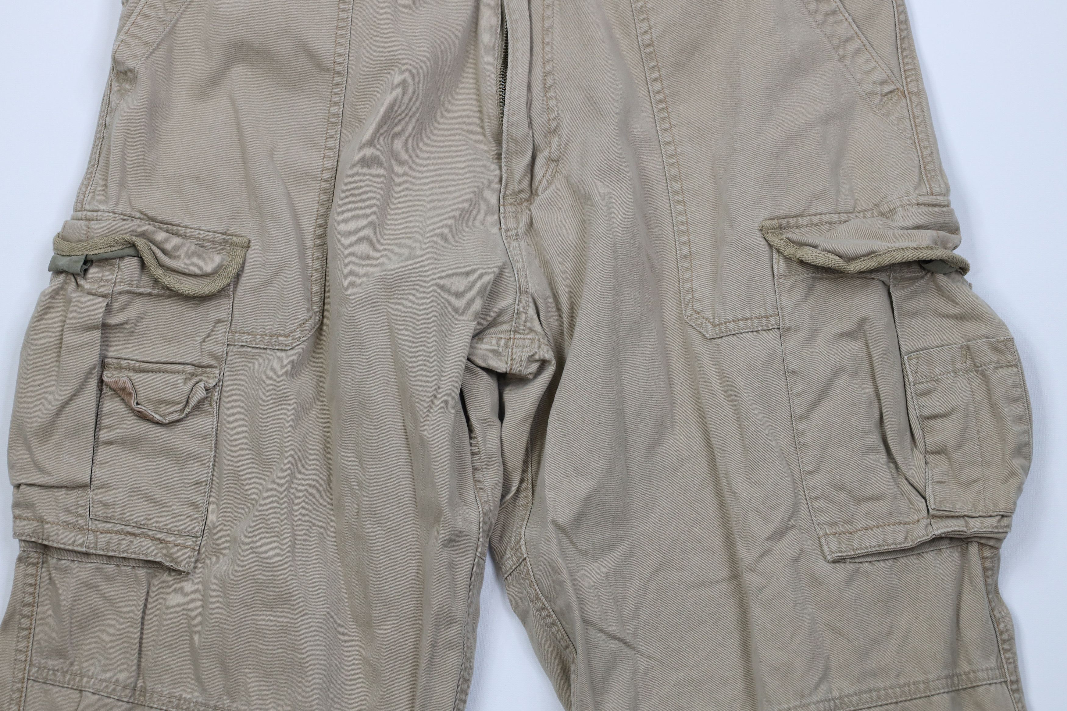 Vintage Vintage 90s Y2K Streetwear Surplus Wide Leg Cargo Pants Size US 36 / EU 52 - 3 Thumbnail