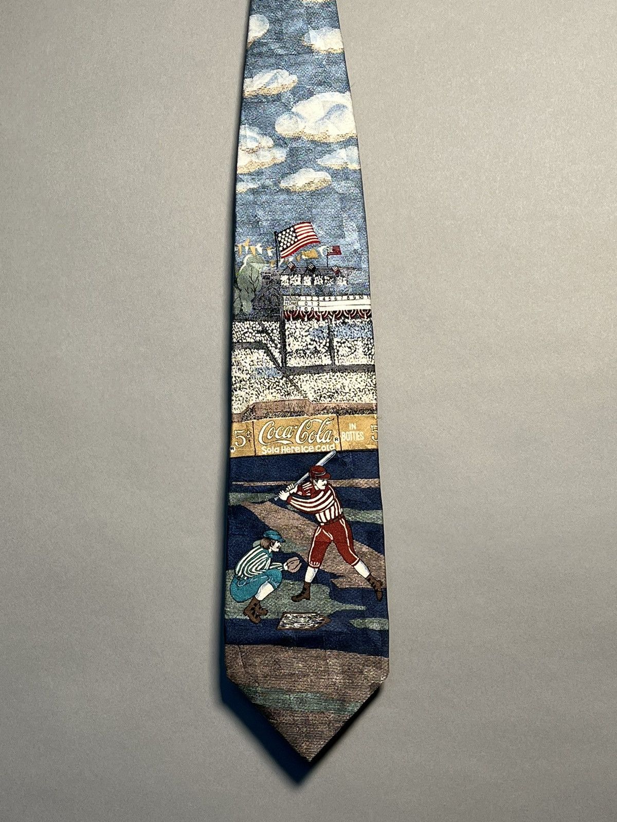 Coca Cola × Vintage Vintage Coca Cola Baseball Tie Size ONE SIZE - 2 Thumbnail