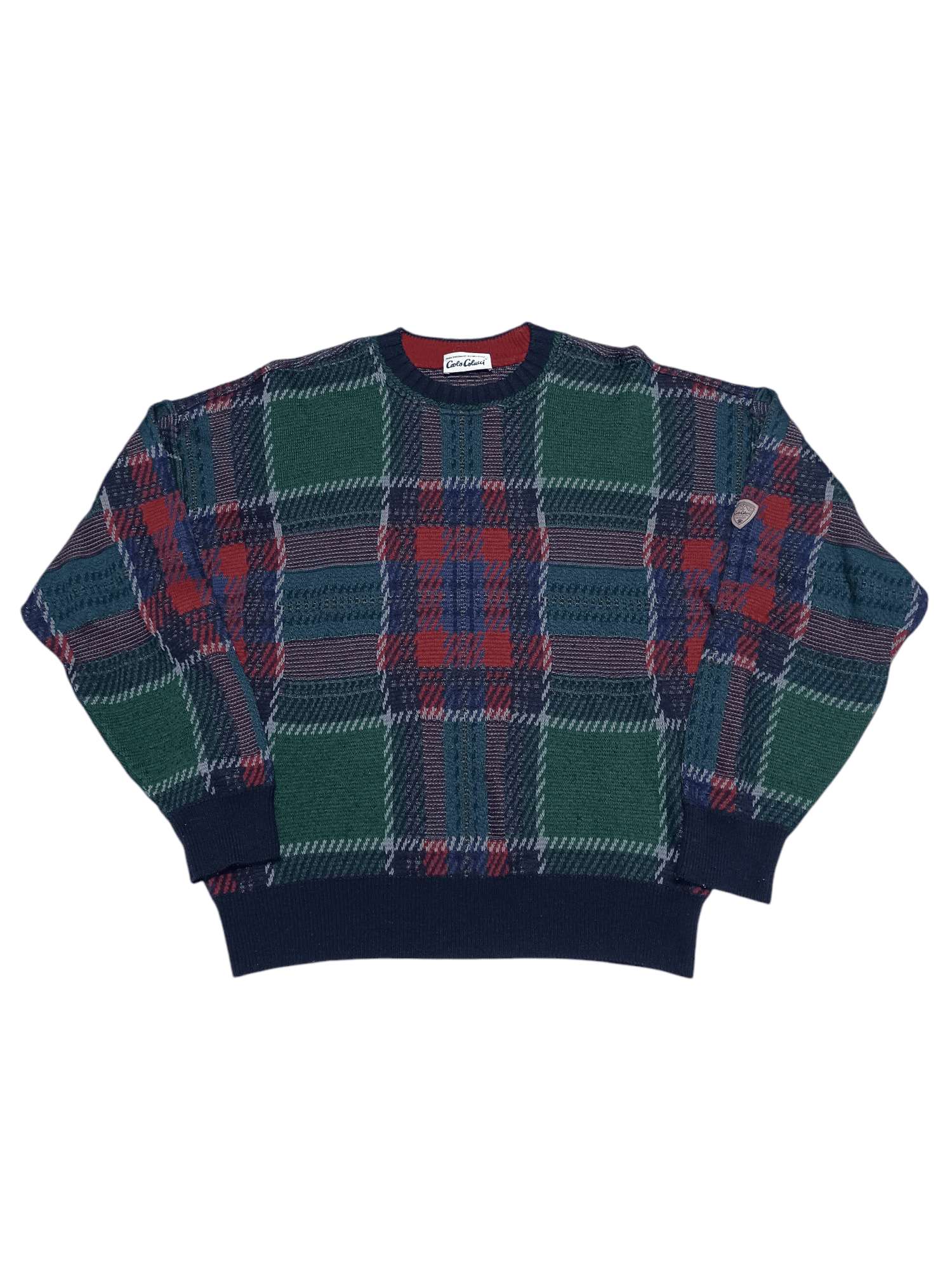 Carlo Colucci CARLO COLUCCI VINTAGE WOOL SWEATER COOGI STYLE MADE GERMANY Size US L / EU 52-54 / 3 - 1 Thumbnail