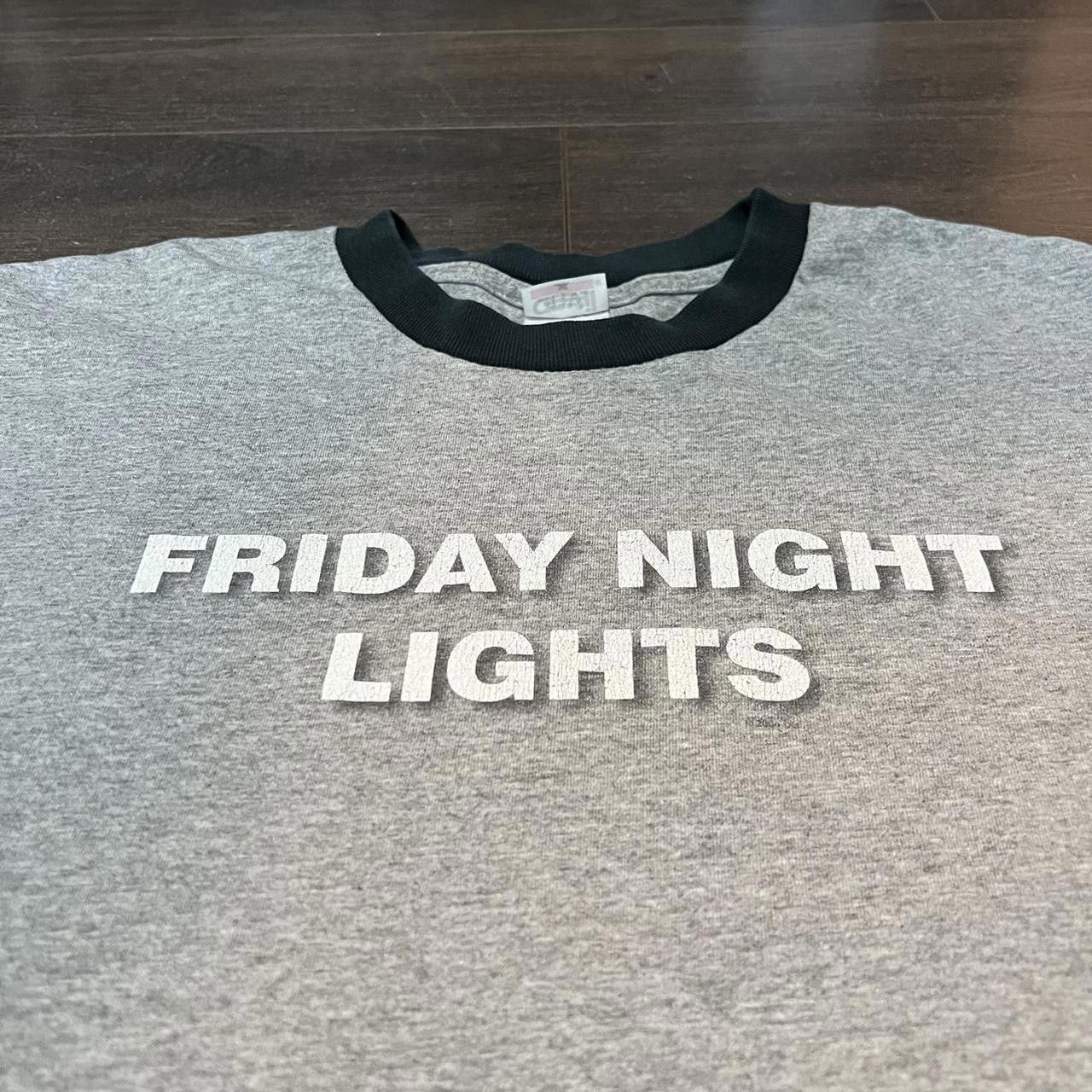 Designer Vintage Friday Night Lights Ringer T Shirt 2004 XL Size US XL / EU 56 / 4 - 1 Thumbnail