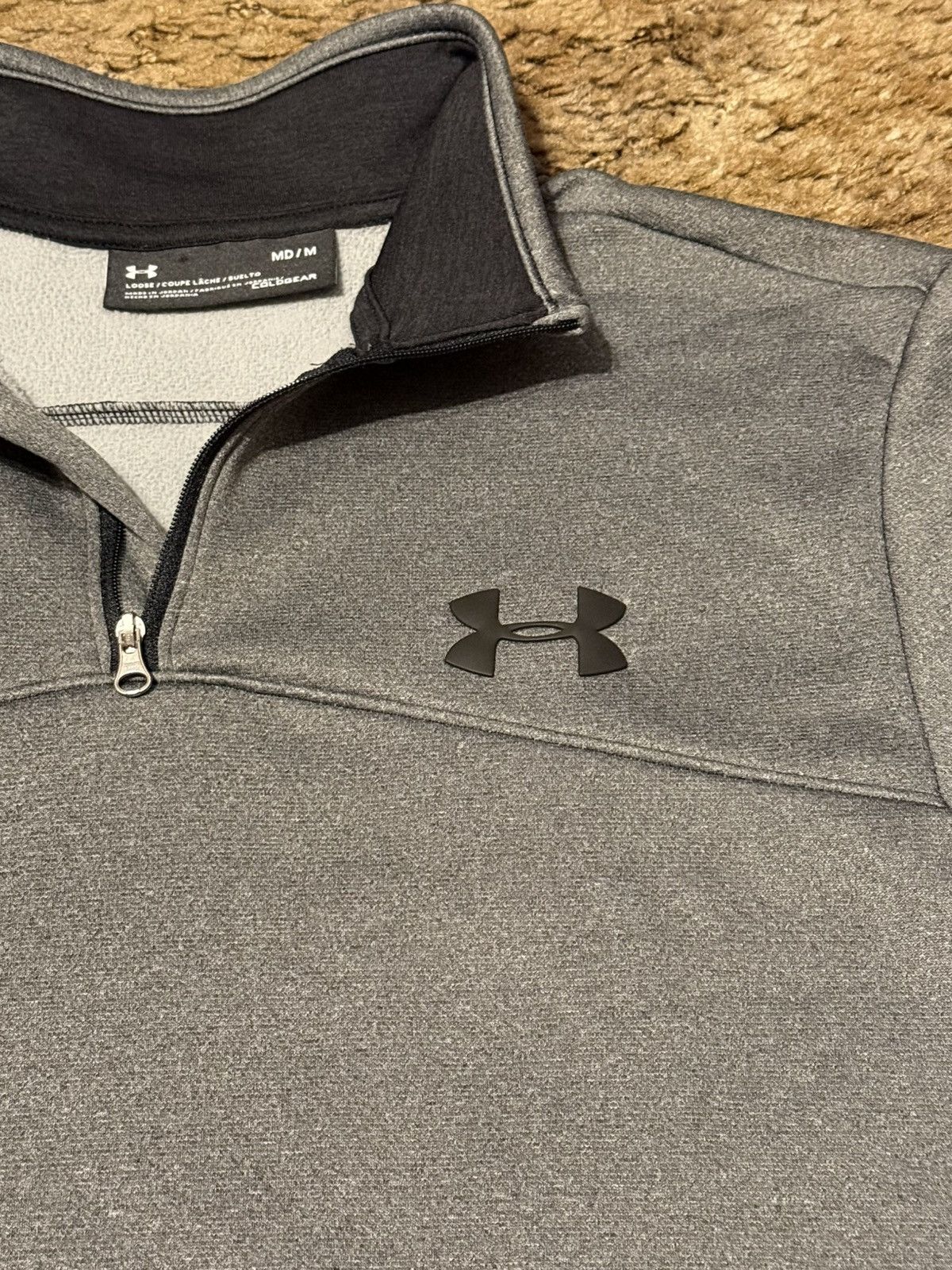 Under Armour Under Armor Coldgear Quarter Zip Sweatshirt Medium Size US M / EU 48-50 / 2 - 3 Thumbnail