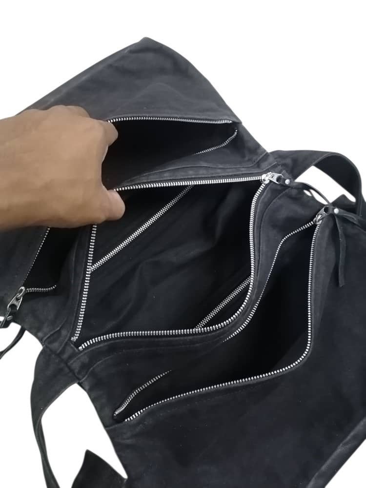Yohji Yamamoto Y’S YOHJI YAMAMOTO LEATHER SLING BAG/CROSS BODY MAN Size ONE SIZE - 3 Thumbnail